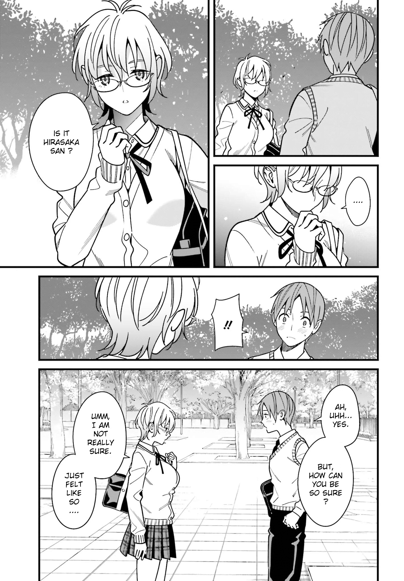 Hirasaka Hinako ga Ero Kawaii koto wo Ore dake ga Shitteiru chapter 36 - page 13