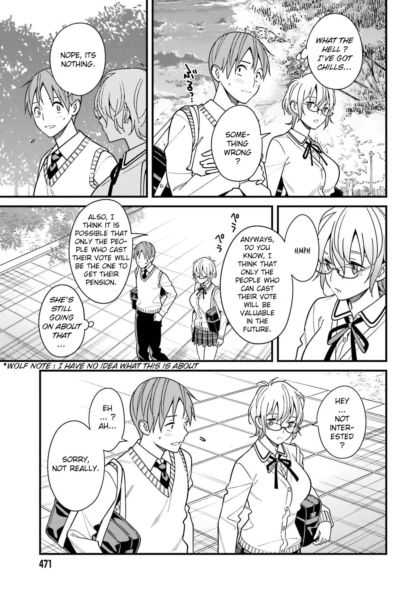 Hirasaka Hinako ga Ero Kawaii koto wo Ore dake ga Shitteiru chapter 36 - page 5