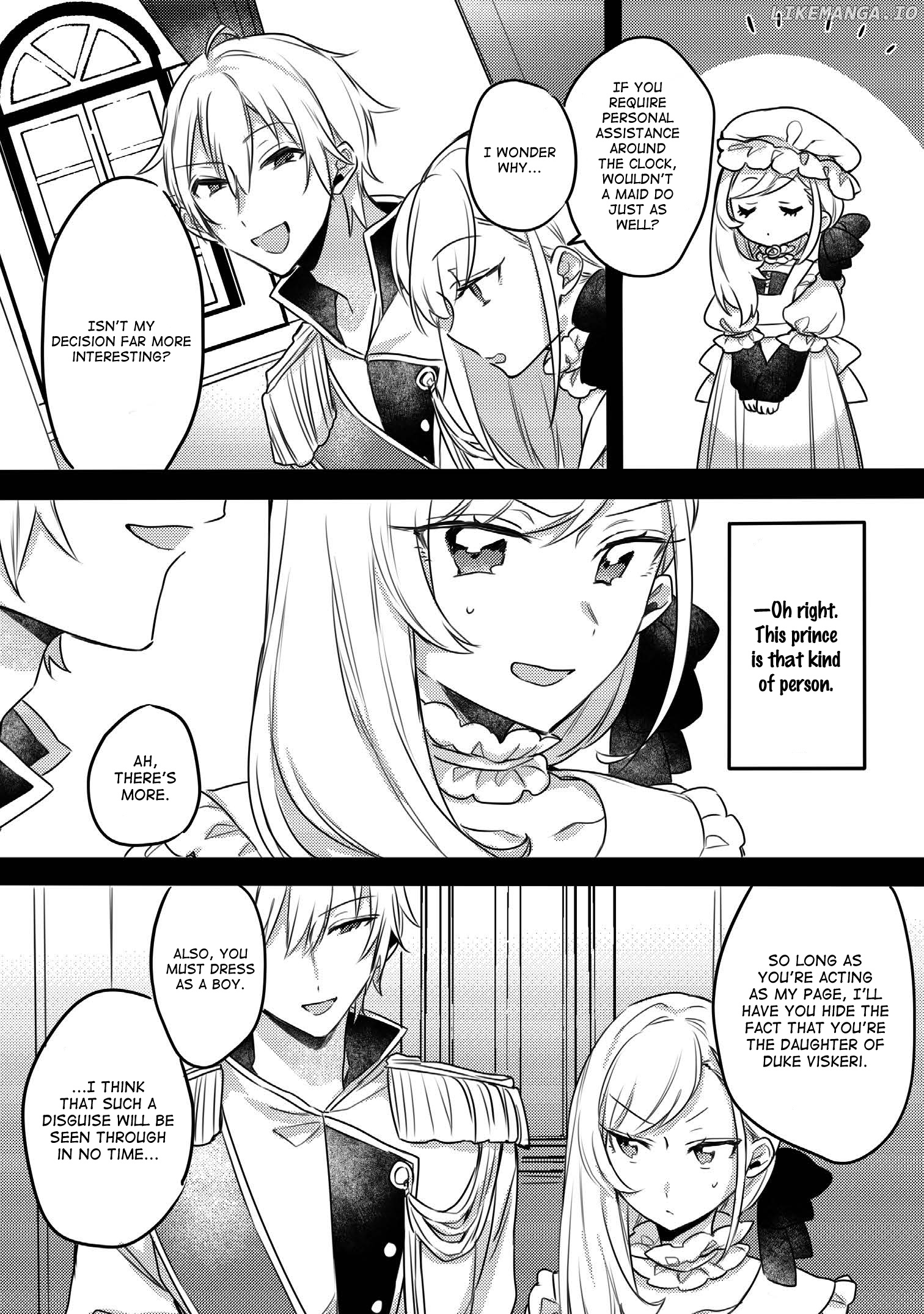 The Princess Likes To Lie chapter 5.1 - page 9