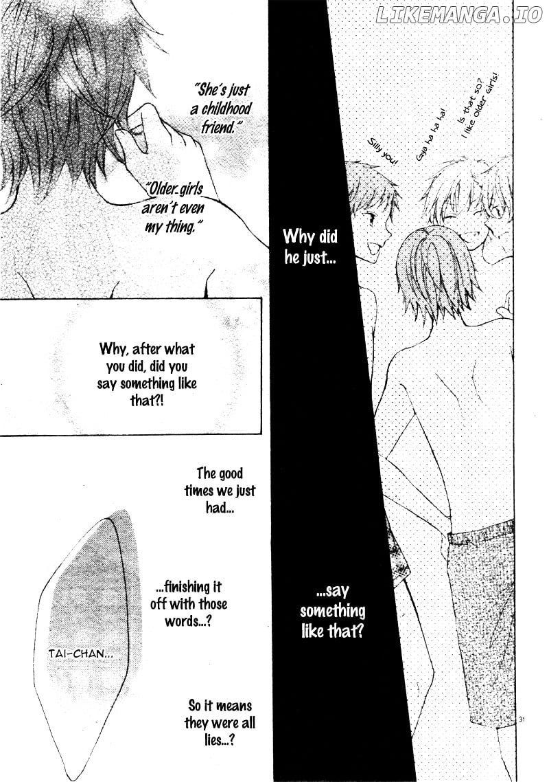 Yappari Taro-Kun wa Kou Miete Igai to Xxx Desu. chapter 5.5 - page 34