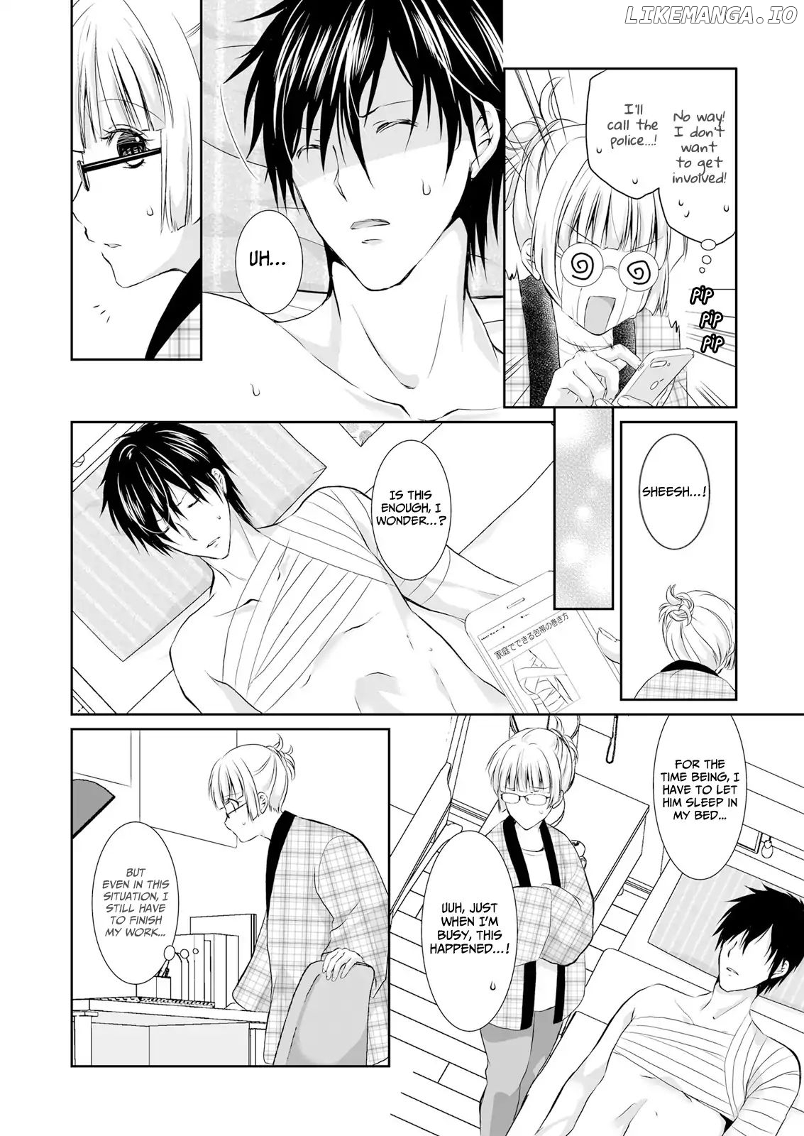Forced to Live With A Wolf-Like Yakuza!? I'm Not To Be Erotically Eaten! chapter 1 - page 10
