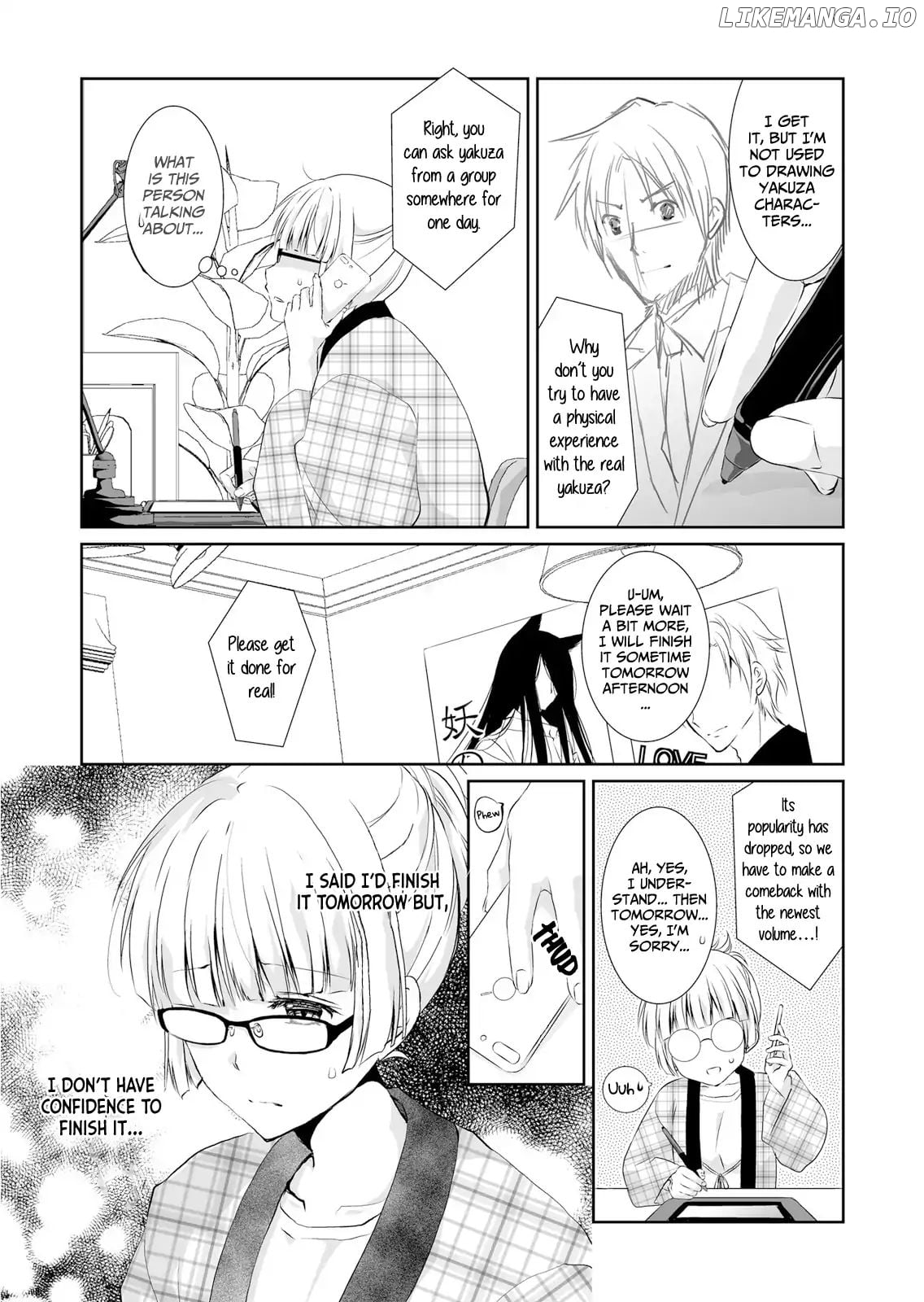 Forced to Live With A Wolf-Like Yakuza!? I'm Not To Be Erotically Eaten! chapter 1 - page 3