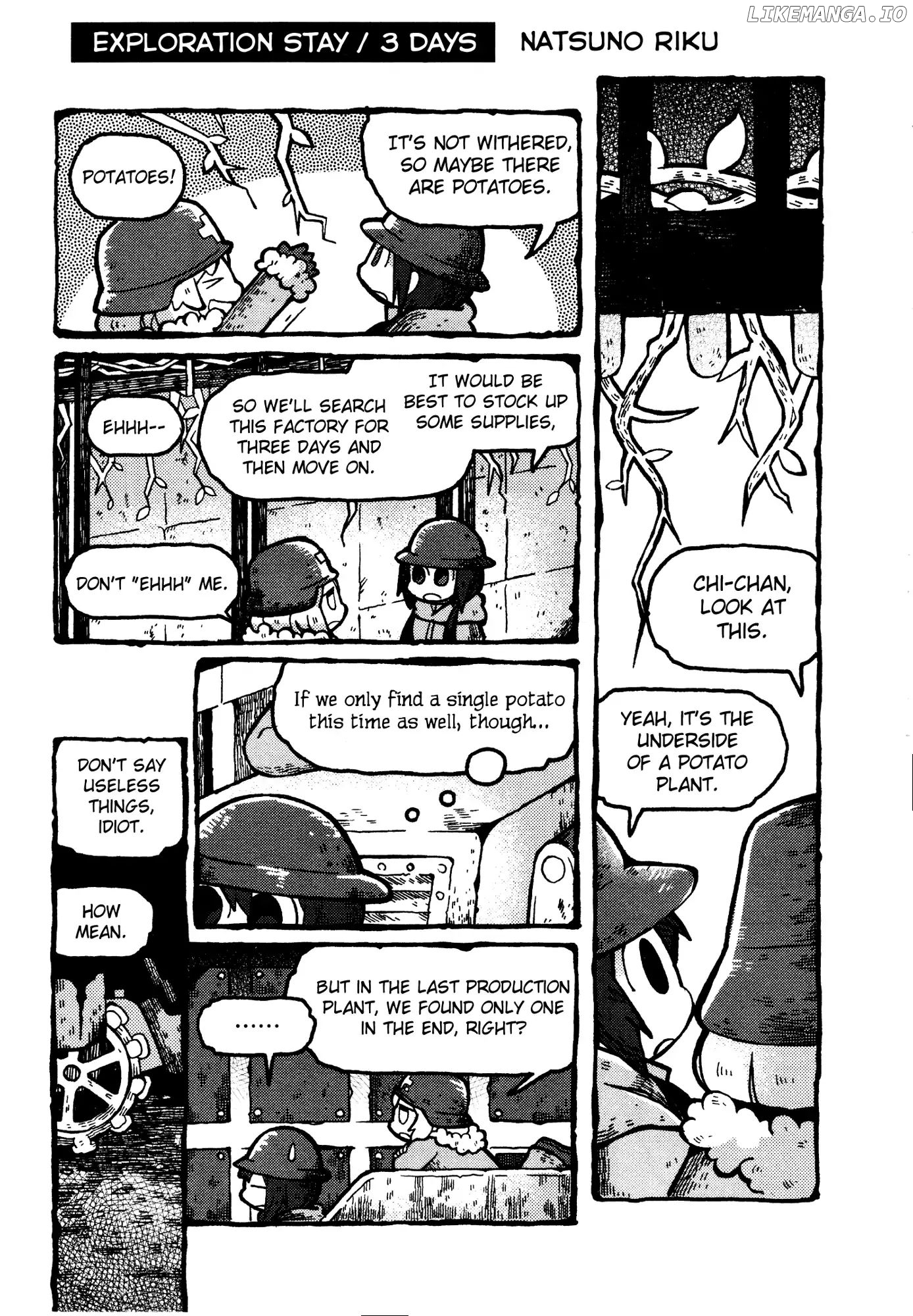 Girls' Last Tour Official Anthology Comic chapter 6 - page 1