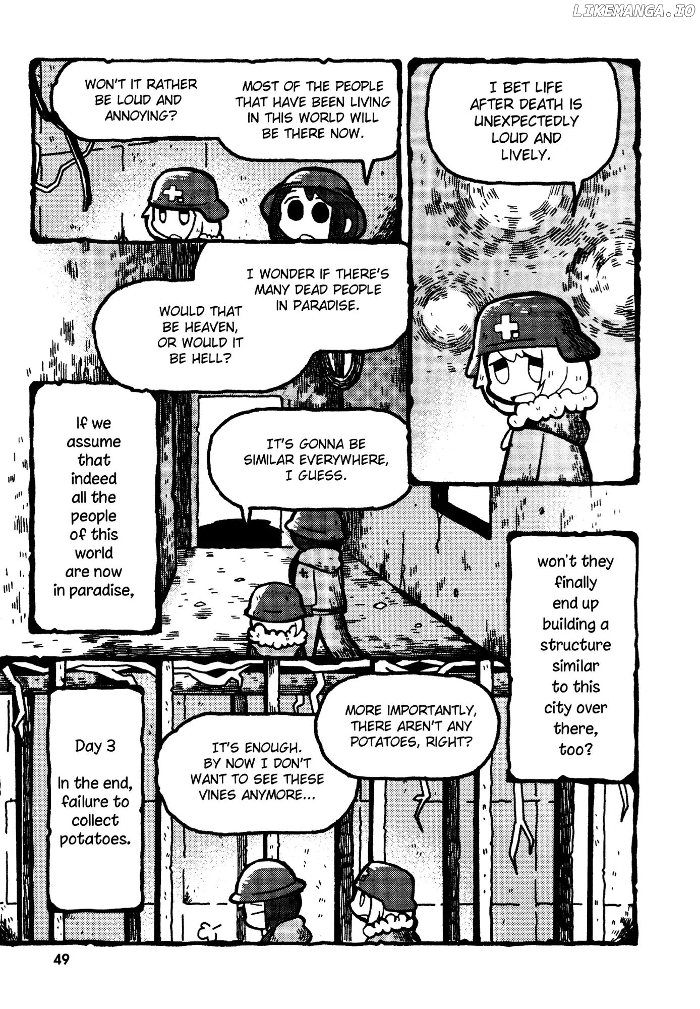 Girls' Last Tour Official Anthology Comic chapter 6 - page 7