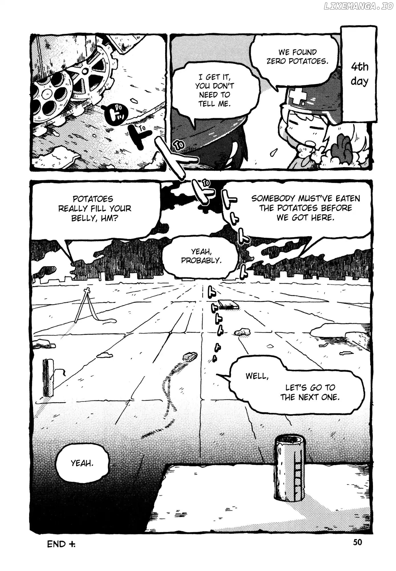 Girls' Last Tour Official Anthology Comic chapter 6 - page 8
