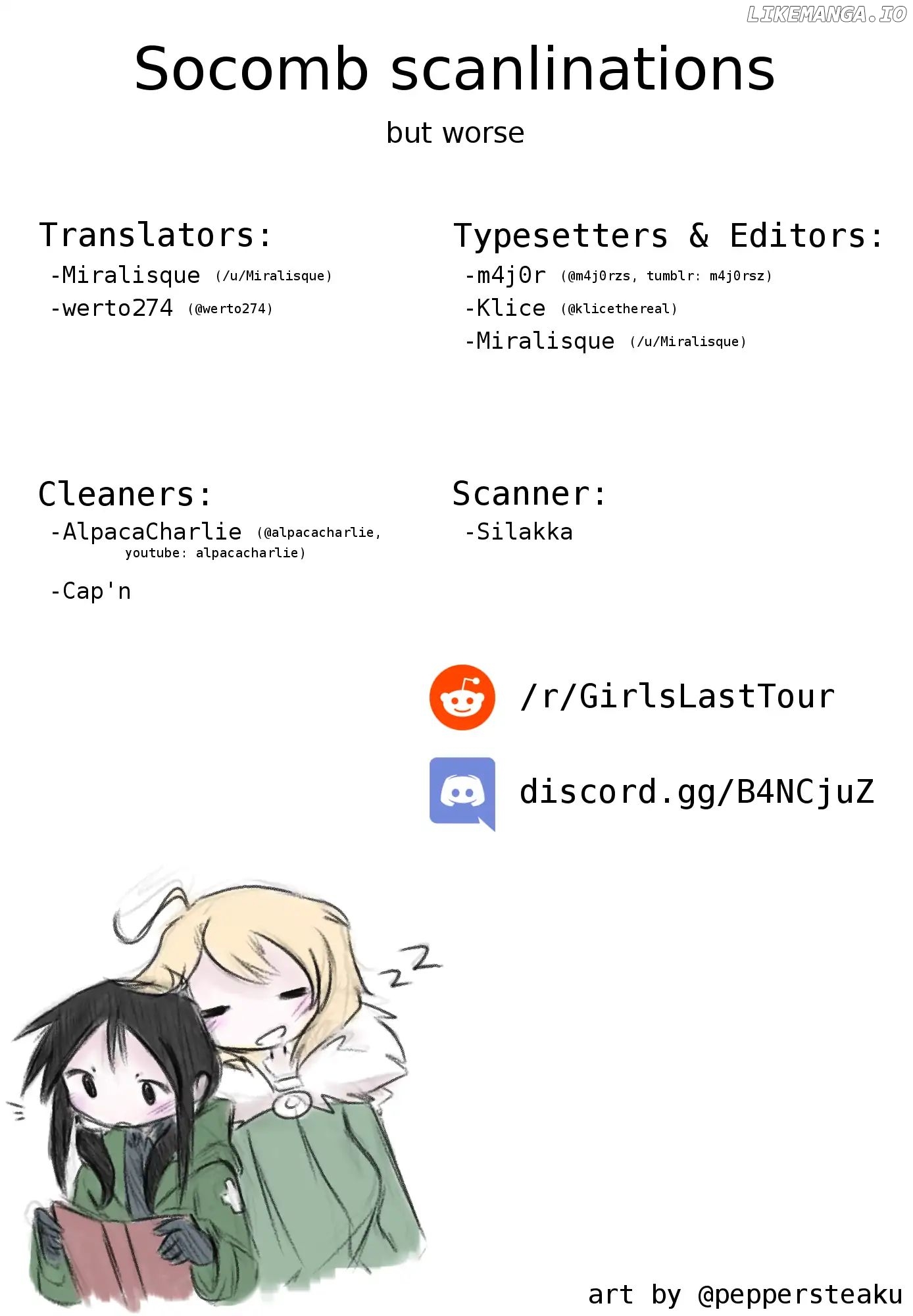 Girls' Last Tour Official Anthology Comic chapter 6 - page 9