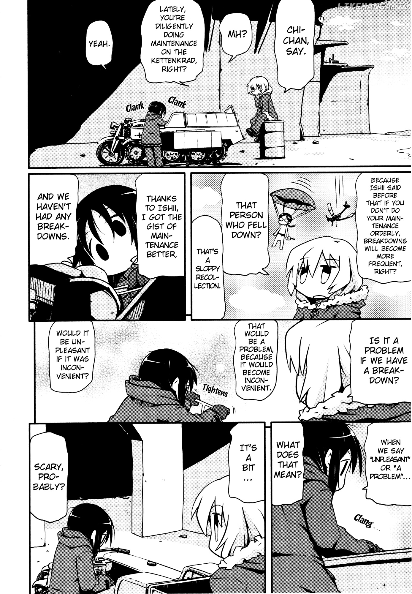Girls' Last Tour Official Anthology Comic chapter 17 - page 6