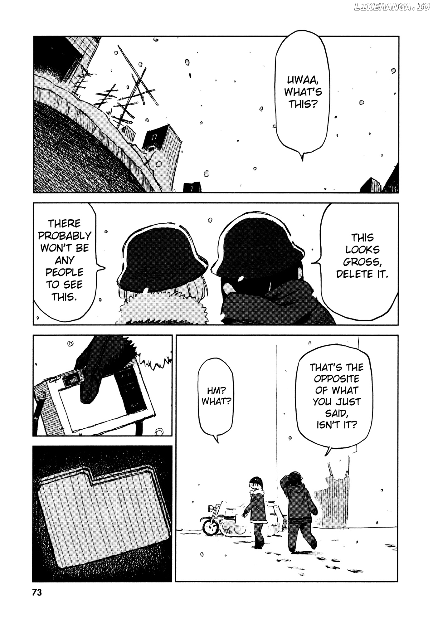Girls' Last Tour Official Anthology Comic chapter 9 - page 7
