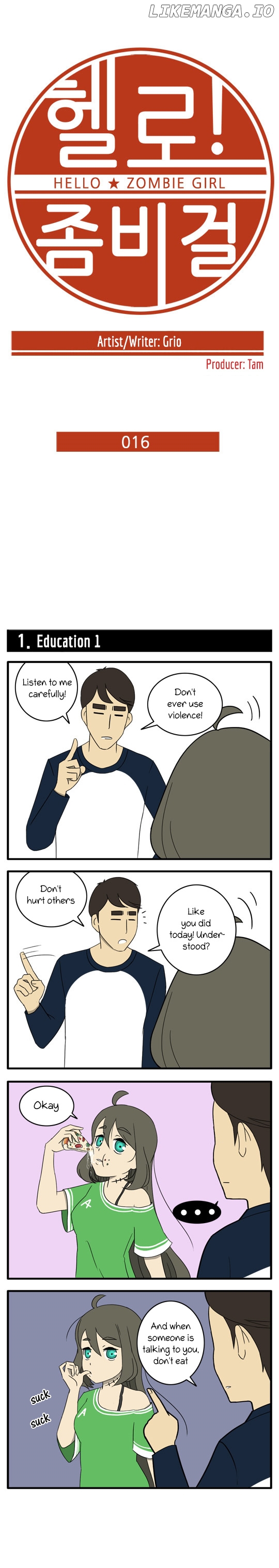 Hello Zombie Girl chapter 16 - page 2