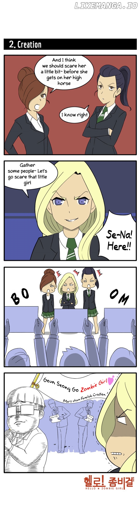 Hello Zombie Girl chapter 14 - page 3