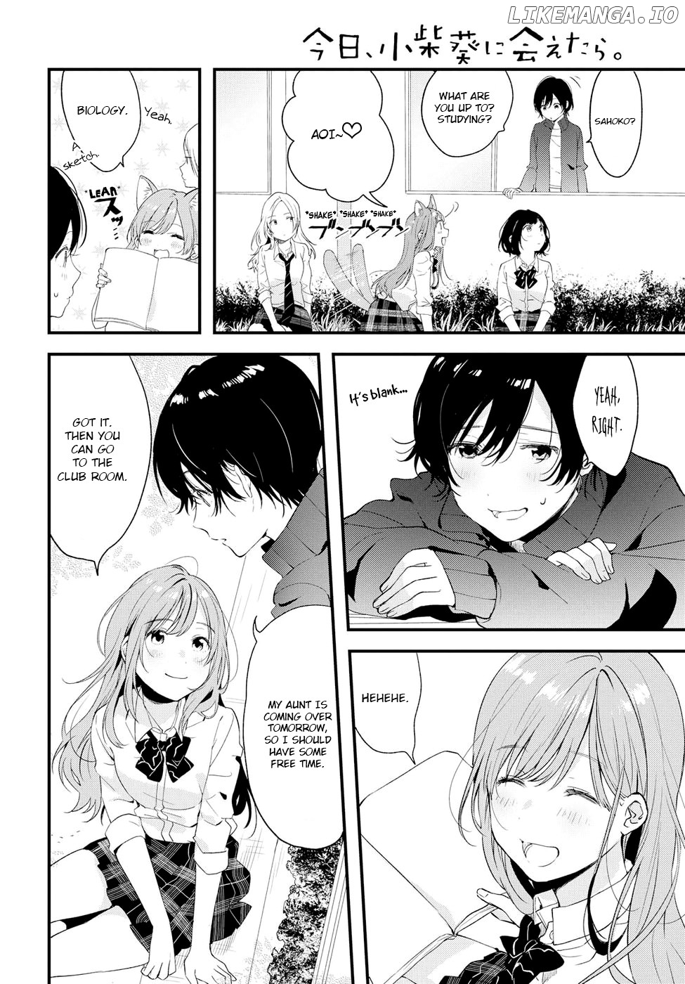 If I Can Encounter Koshiba Aoi Today chapter 6 - page 4