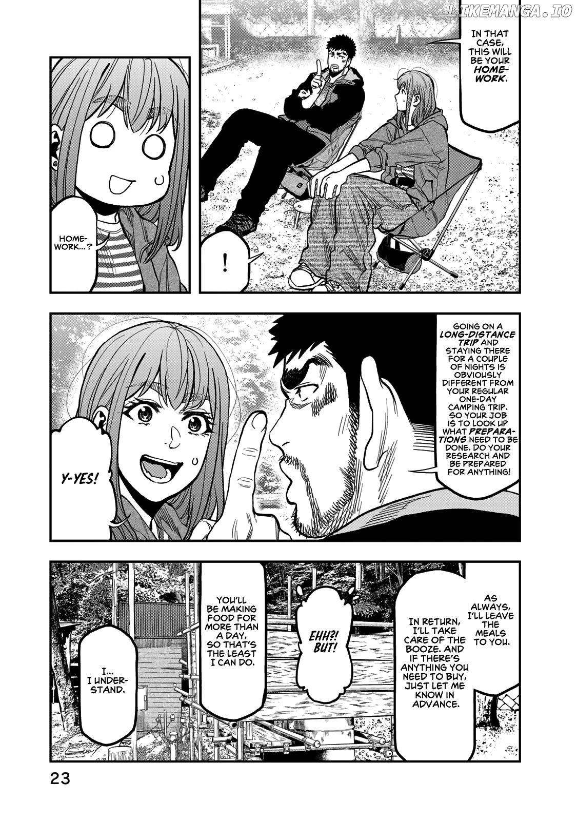 Futari Solo Camp chapter 26 - page 23