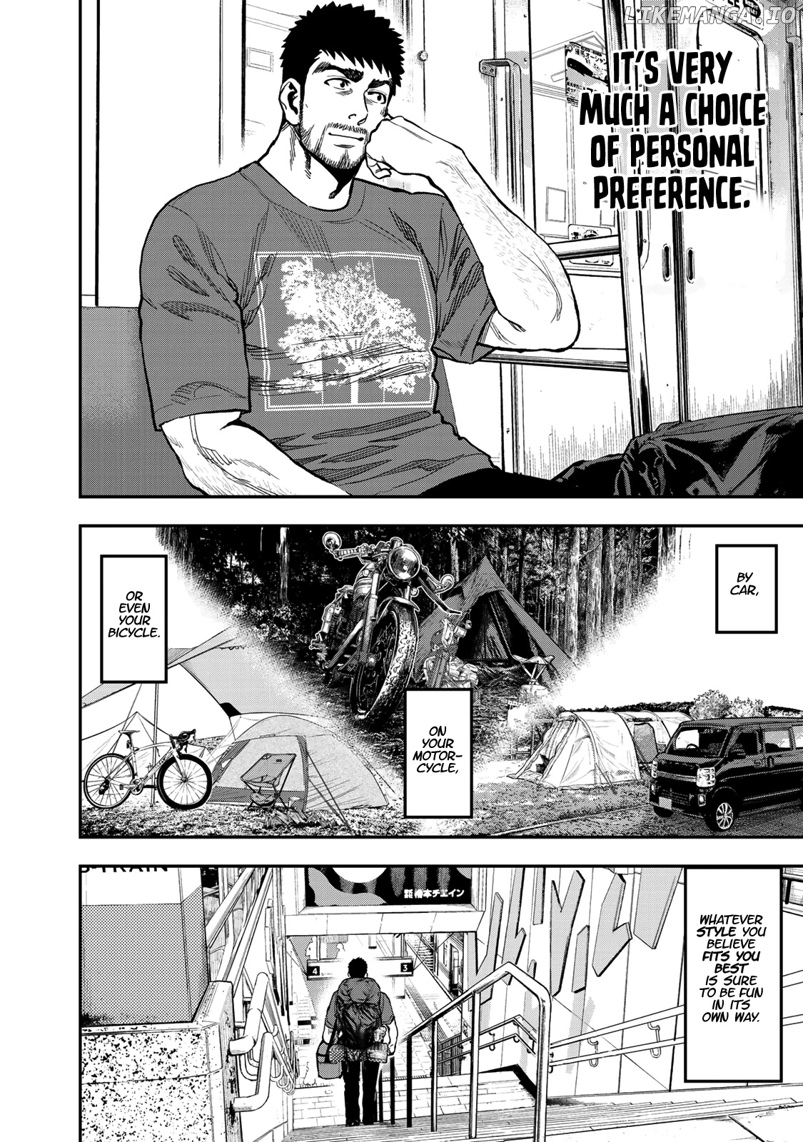 Futari Solo Camp chapter 23 - page 4