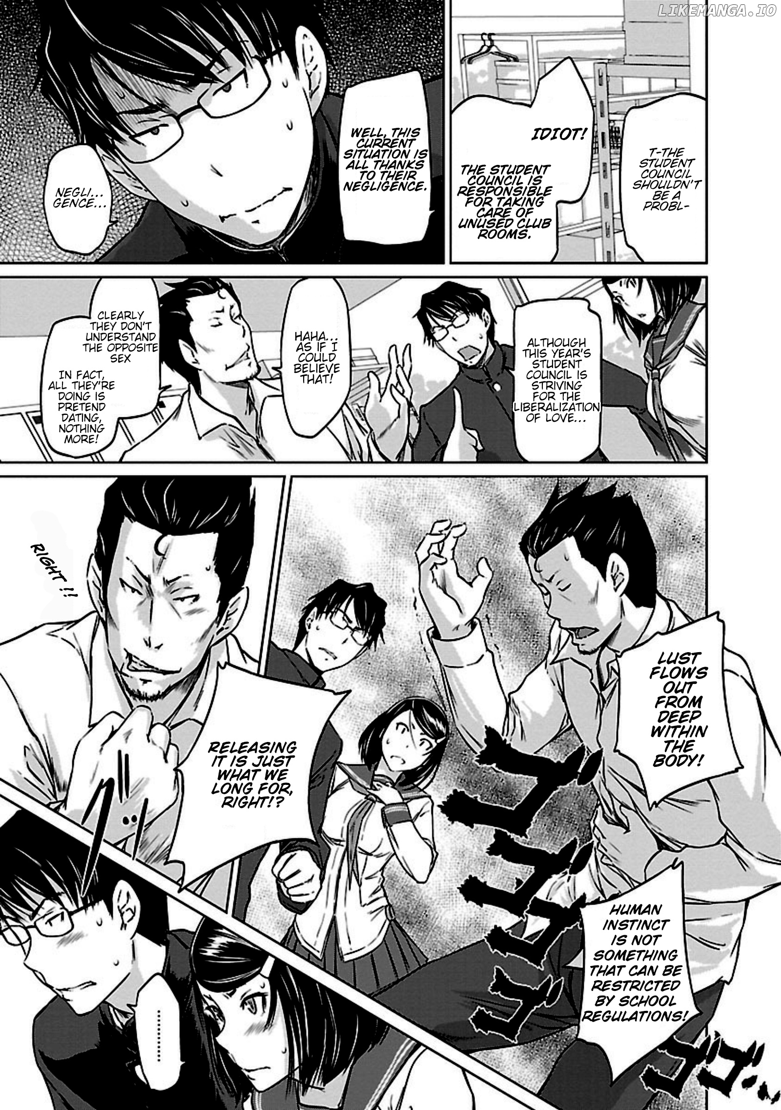 Renai Shikou Seitokai chapter 6 - page 7