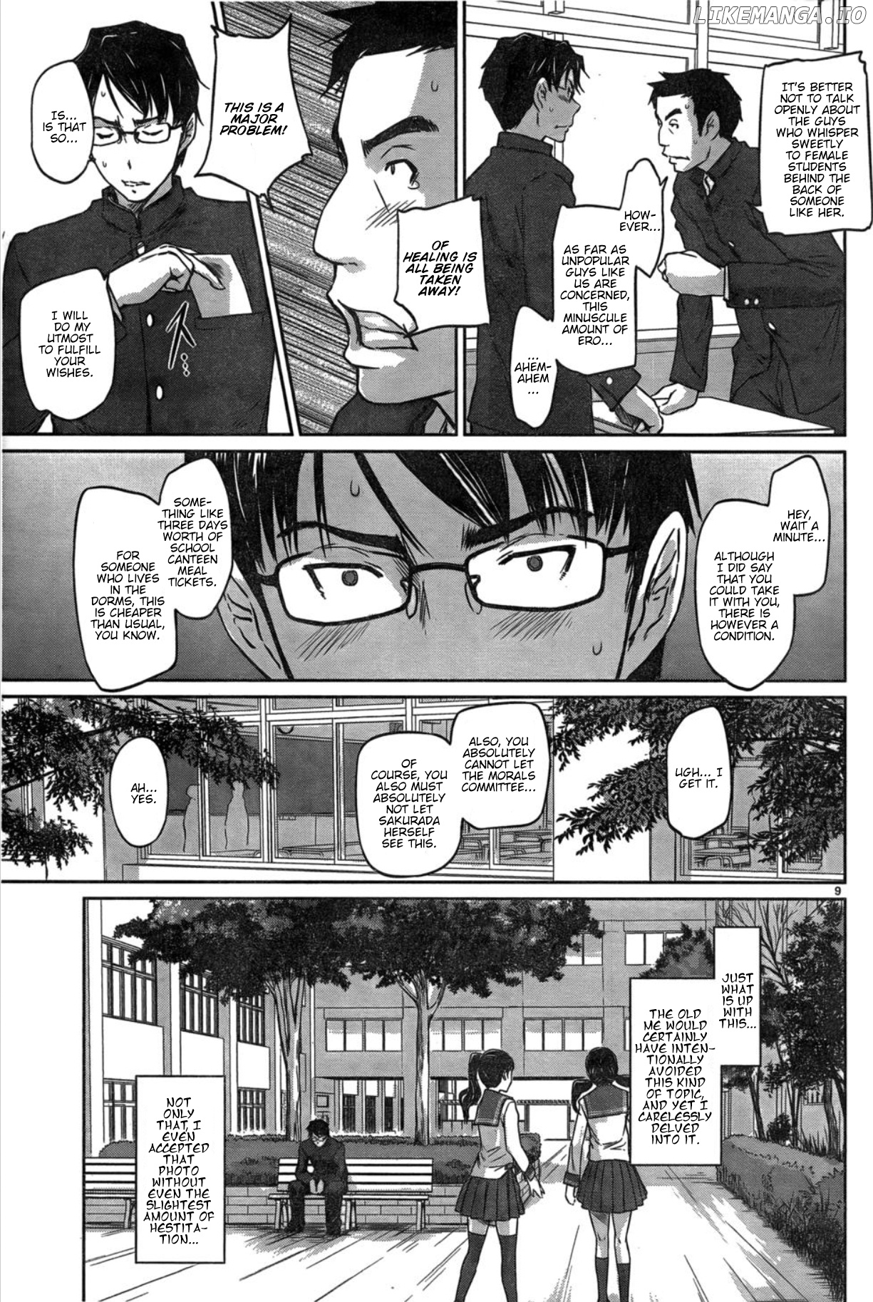 Renai Shikou Seitokai chapter 2 - page 9