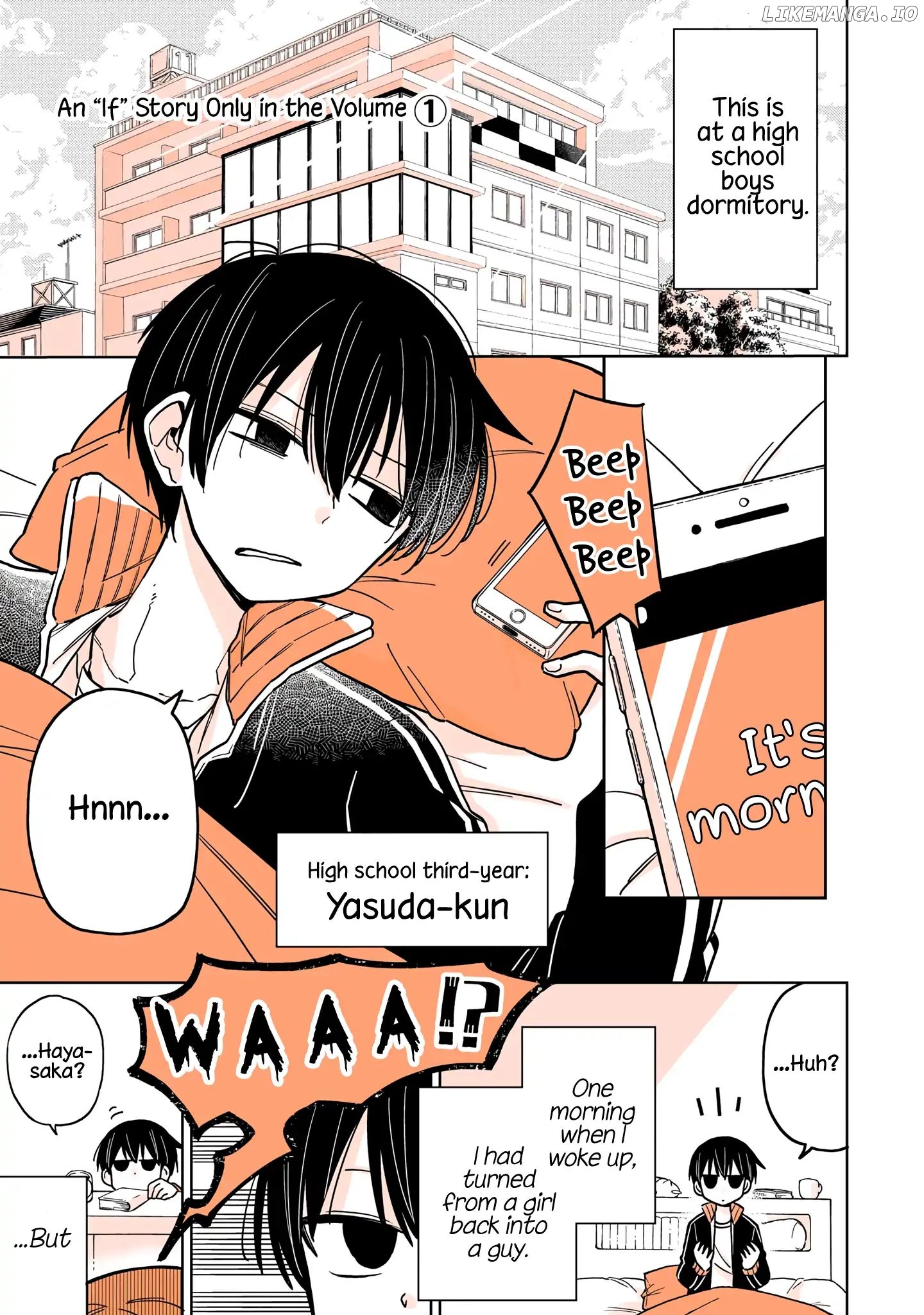 a Lazy Guy Woke up as a Girl One Morning chapter 8.2 - page 1
