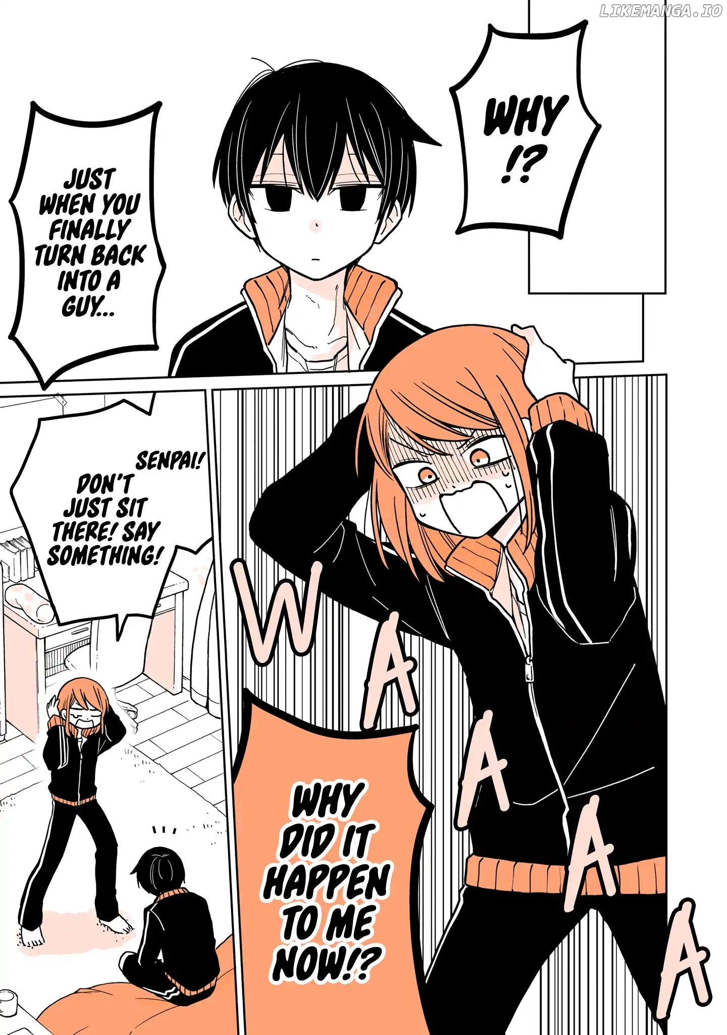 a Lazy Guy Woke up as a Girl One Morning chapter 8.2 - page 3