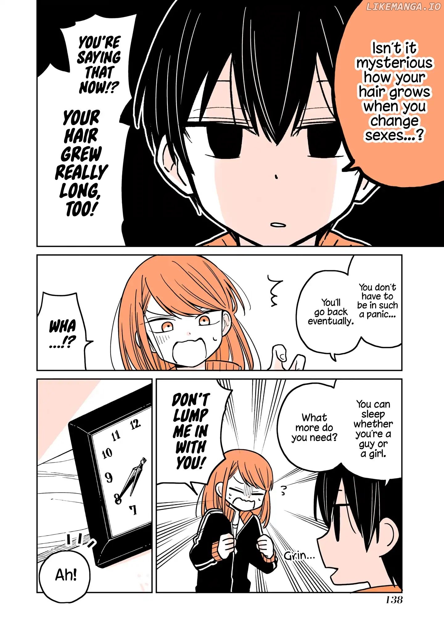a Lazy Guy Woke up as a Girl One Morning chapter 8.2 - page 4
