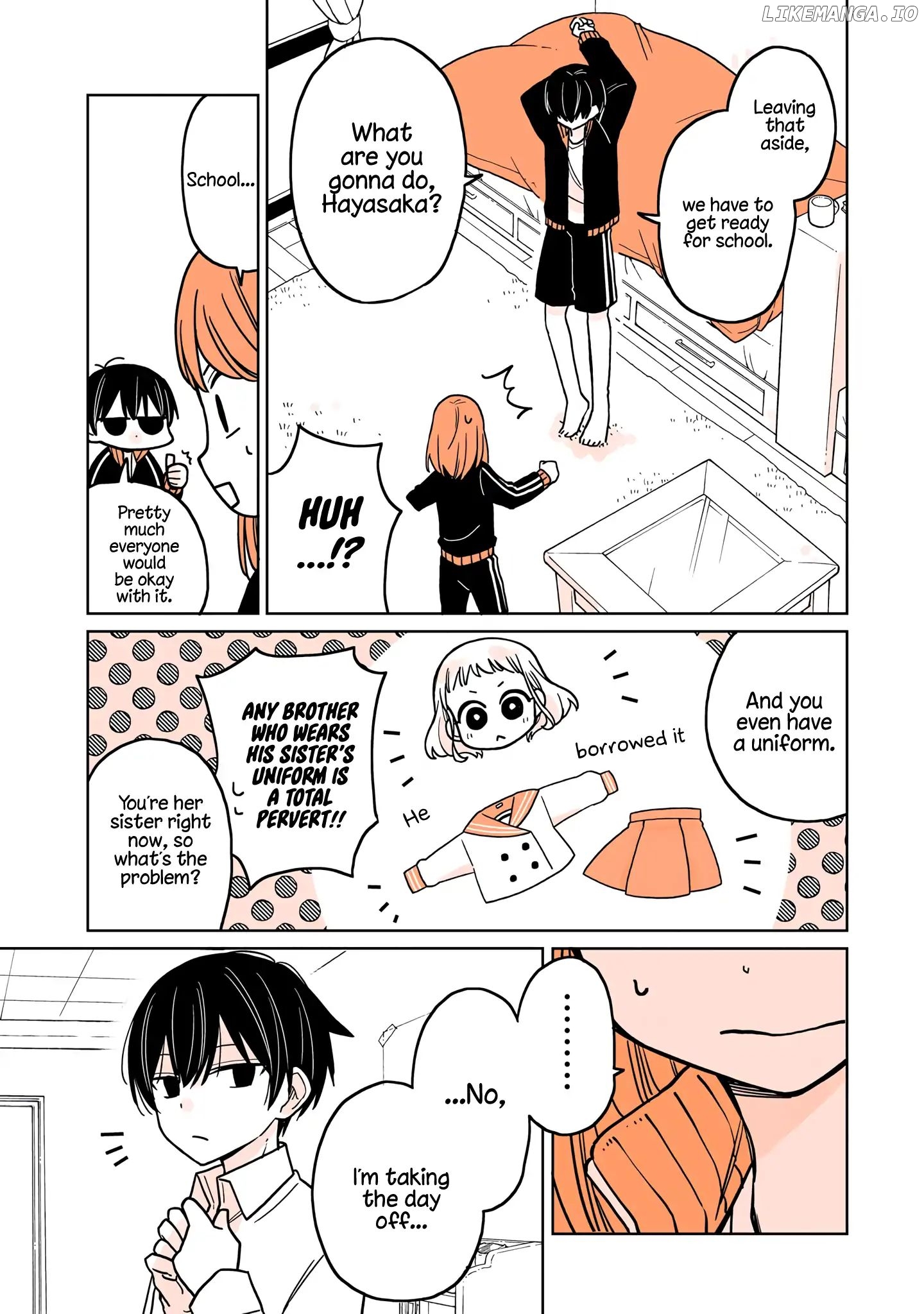 a Lazy Guy Woke up as a Girl One Morning chapter 8.2 - page 5