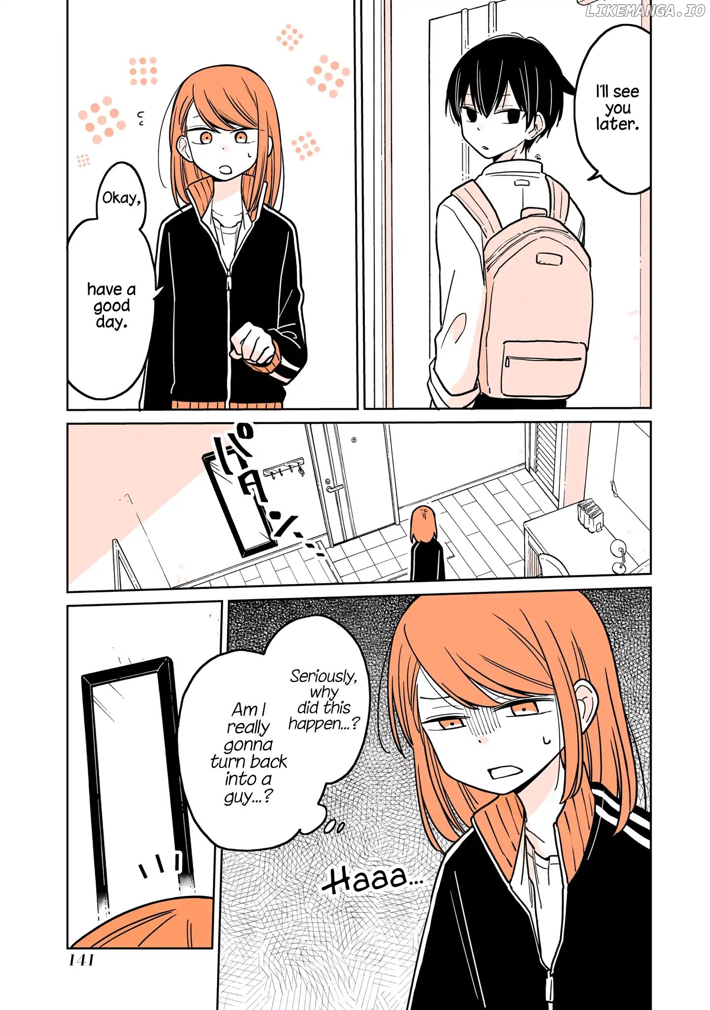 a Lazy Guy Woke up as a Girl One Morning chapter 8.2 - page 7