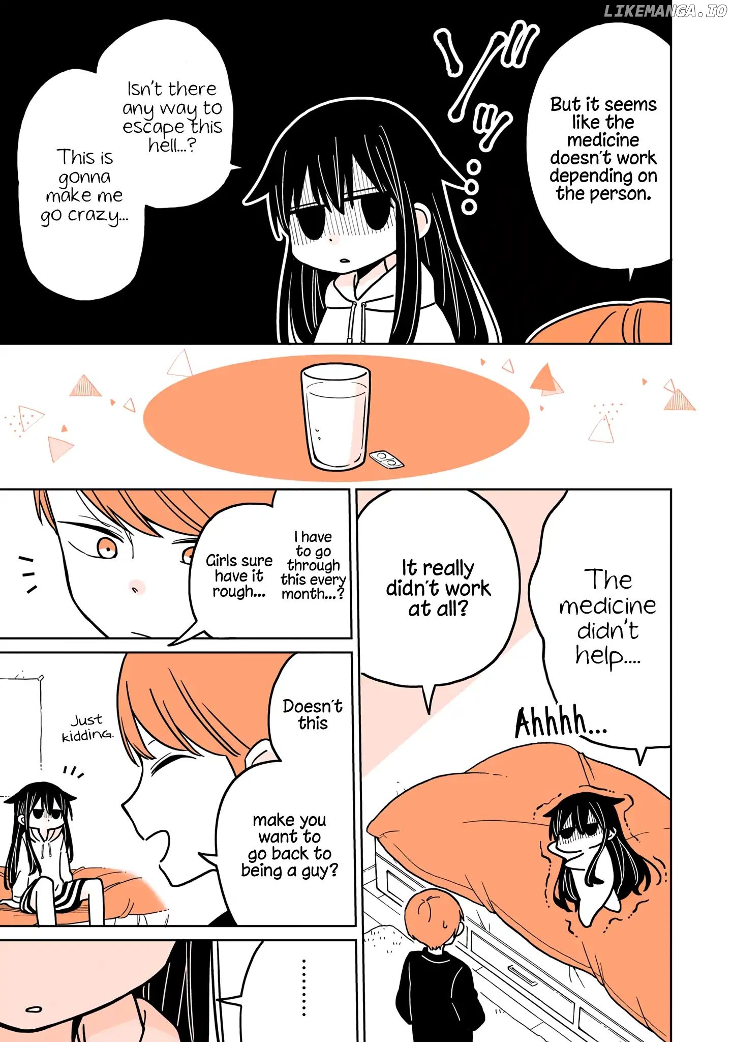 a Lazy Guy Woke up as a Girl One Morning chapter 8.1 - page 9