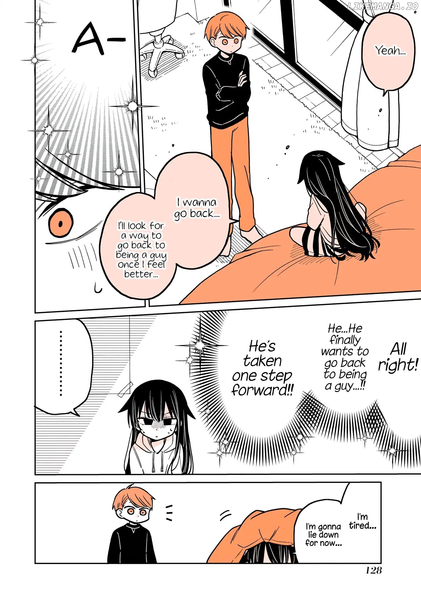 a Lazy Guy Woke up as a Girl One Morning chapter 8.1 - page 10