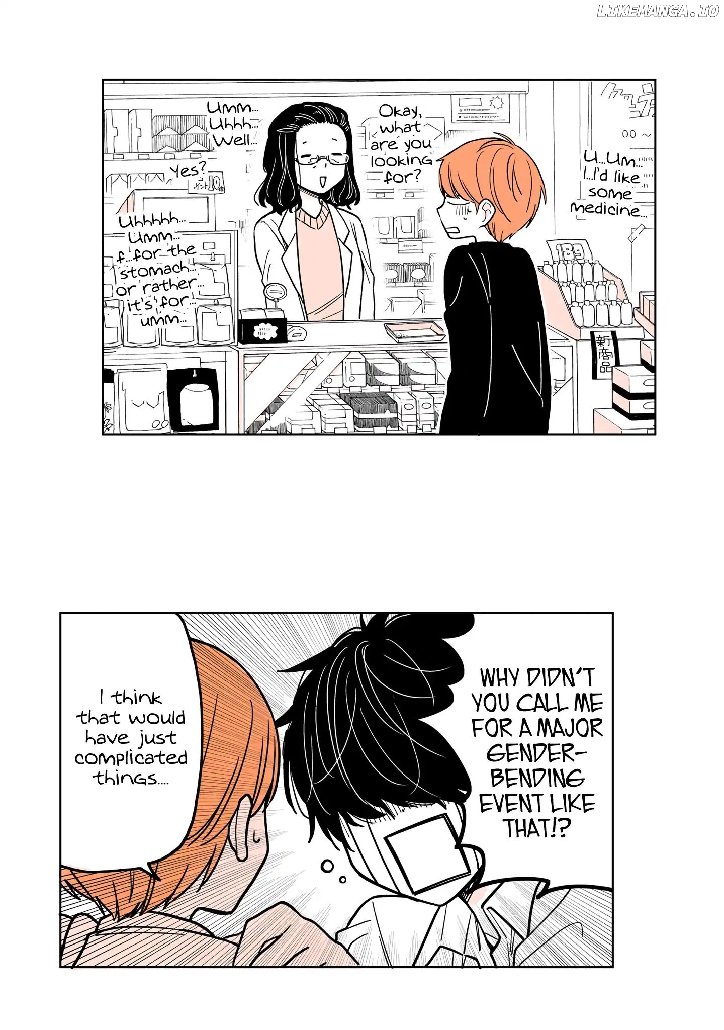 a Lazy Guy Woke up as a Girl One Morning chapter 8.1 - page 16