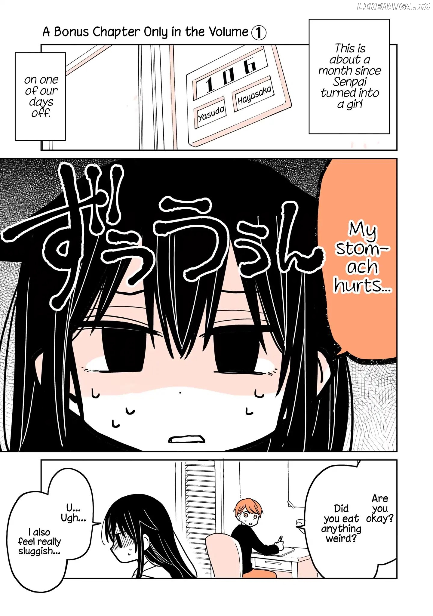 a Lazy Guy Woke up as a Girl One Morning chapter 8.1 - page 1