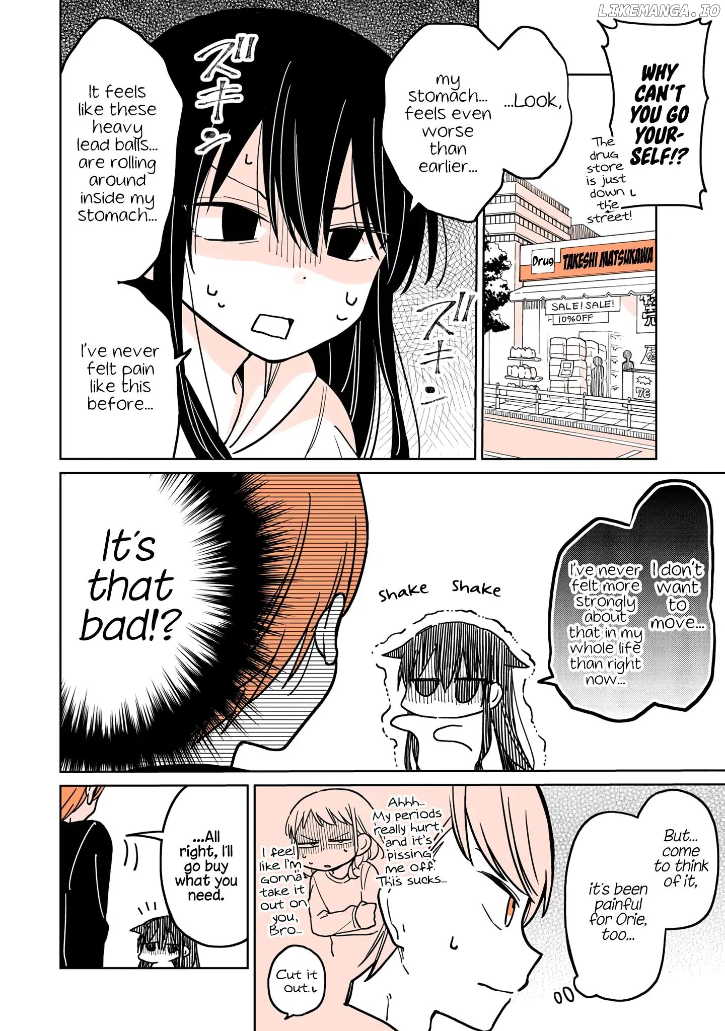 a Lazy Guy Woke up as a Girl One Morning chapter 8.1 - page 6