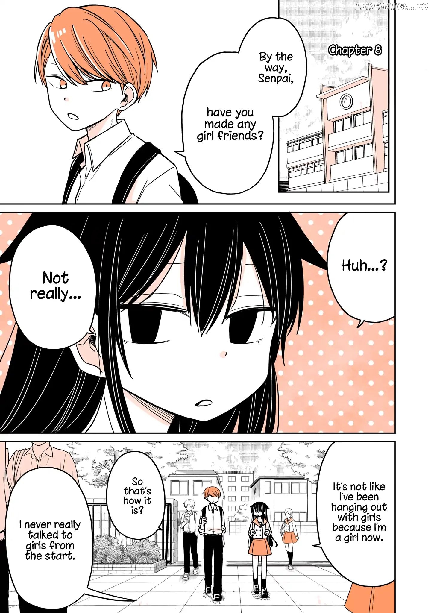 a Lazy Guy Woke up as a Girl One Morning chapter 8 - page 1