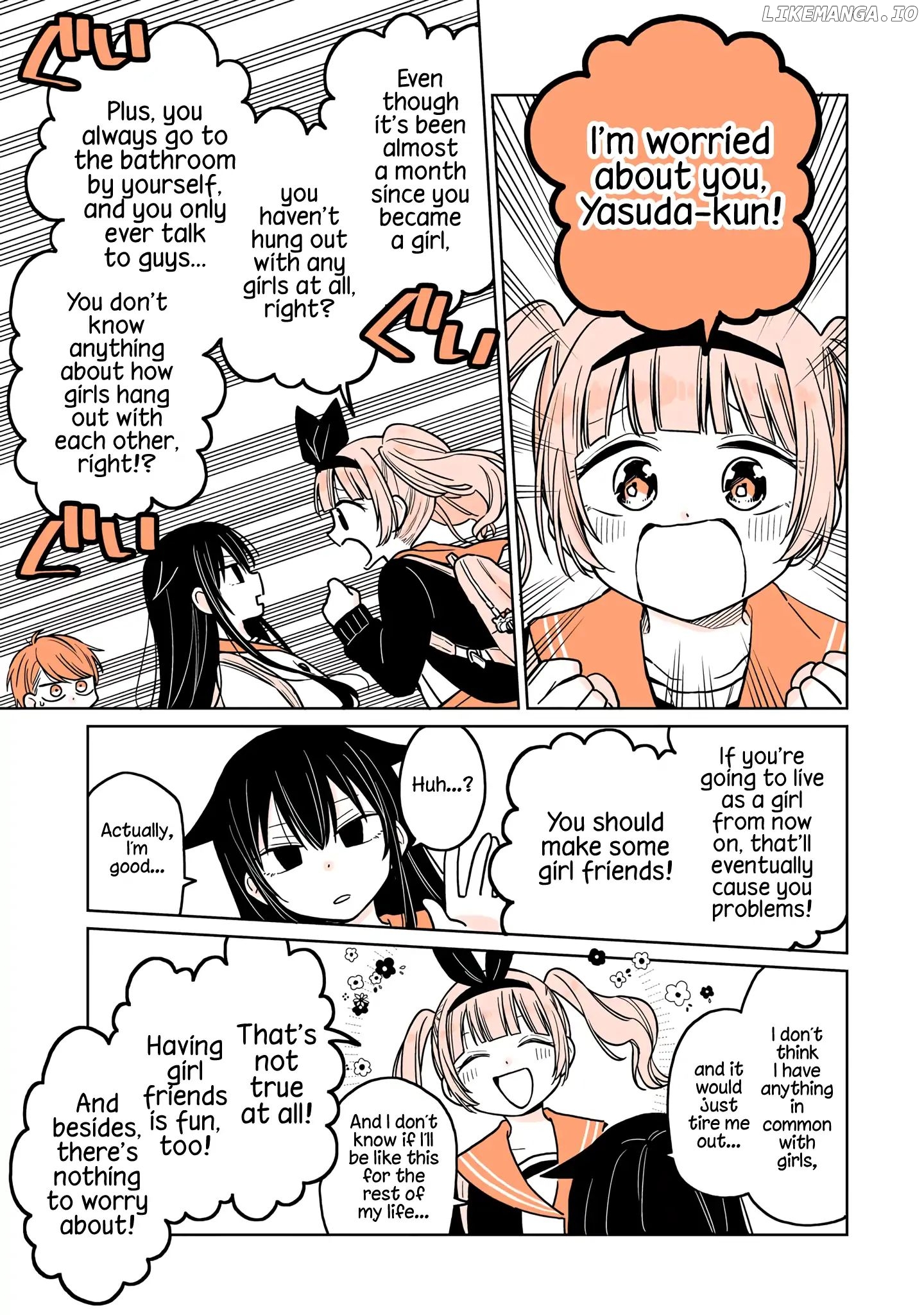 a Lazy Guy Woke up as a Girl One Morning chapter 8 - page 5