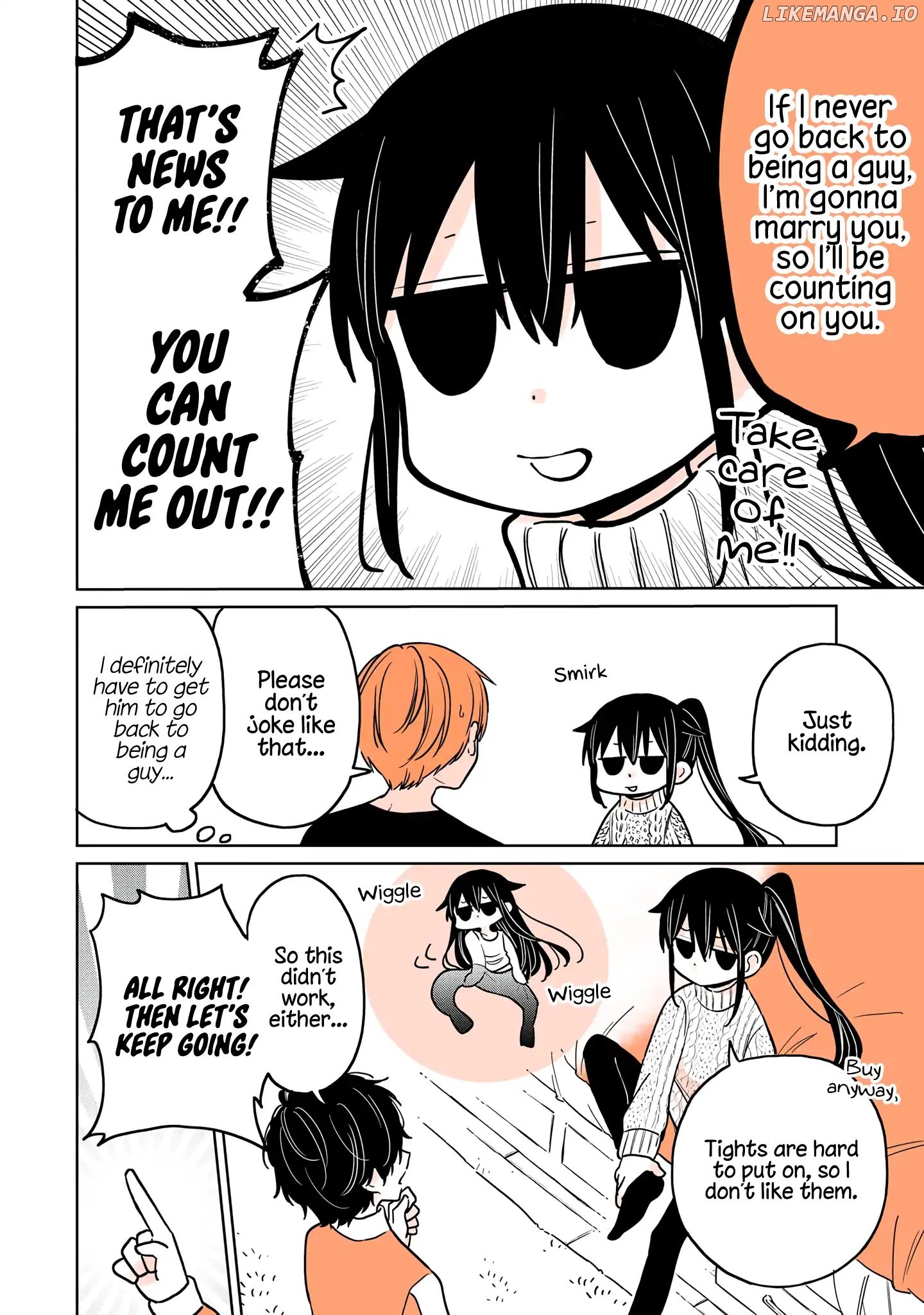 a Lazy Guy Woke up as a Girl One Morning chapter 7 - page 12