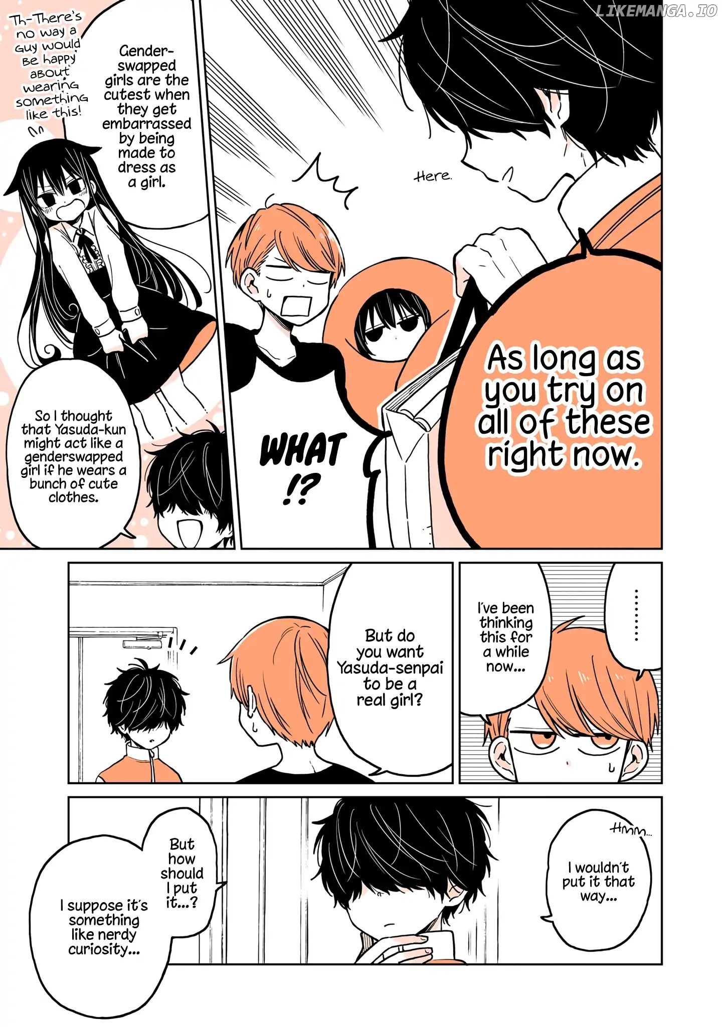 a Lazy Guy Woke up as a Girl One Morning chapter 7 - page 5