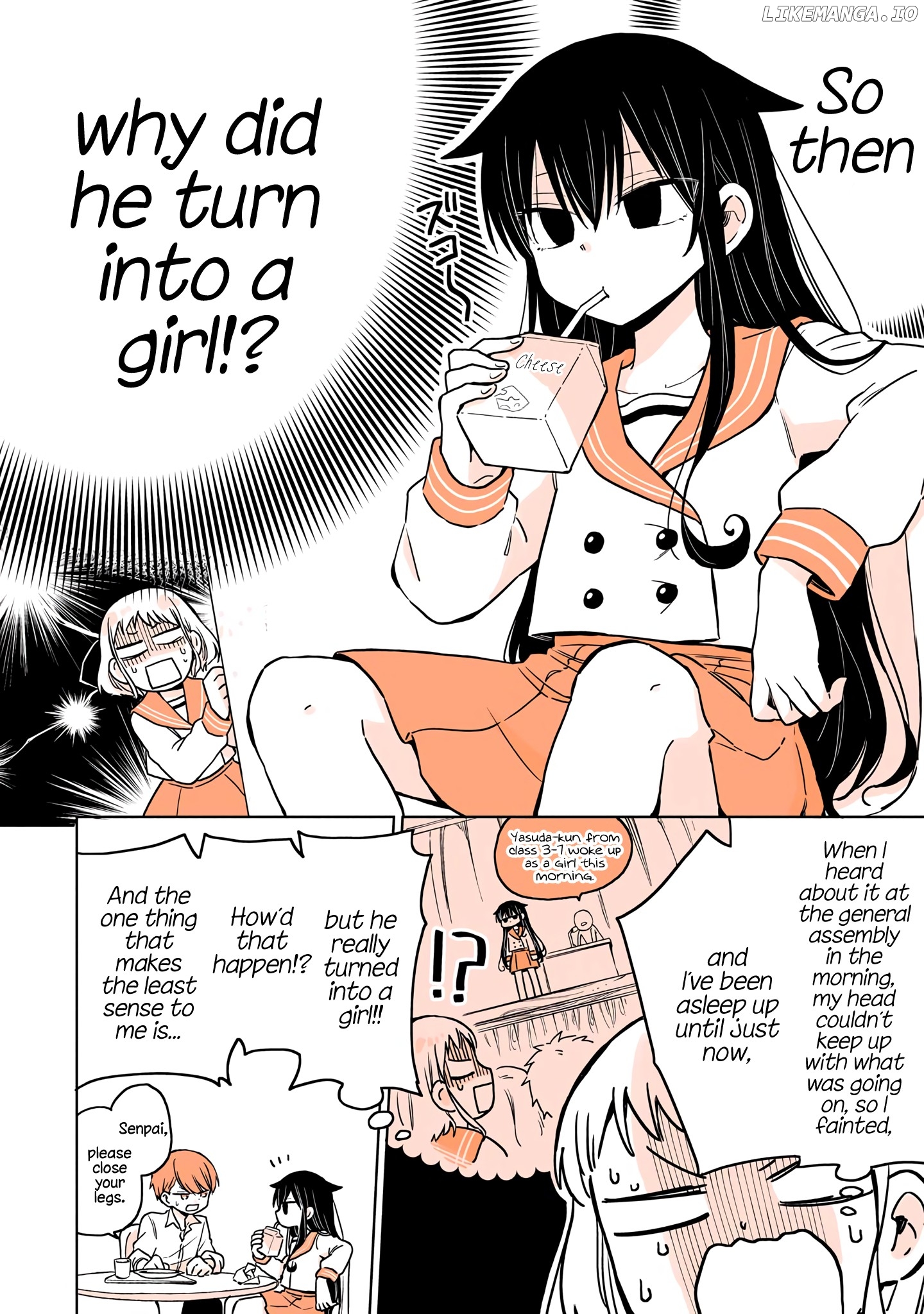 a Lazy Guy Woke up as a Girl One Morning chapter 5 - page 3