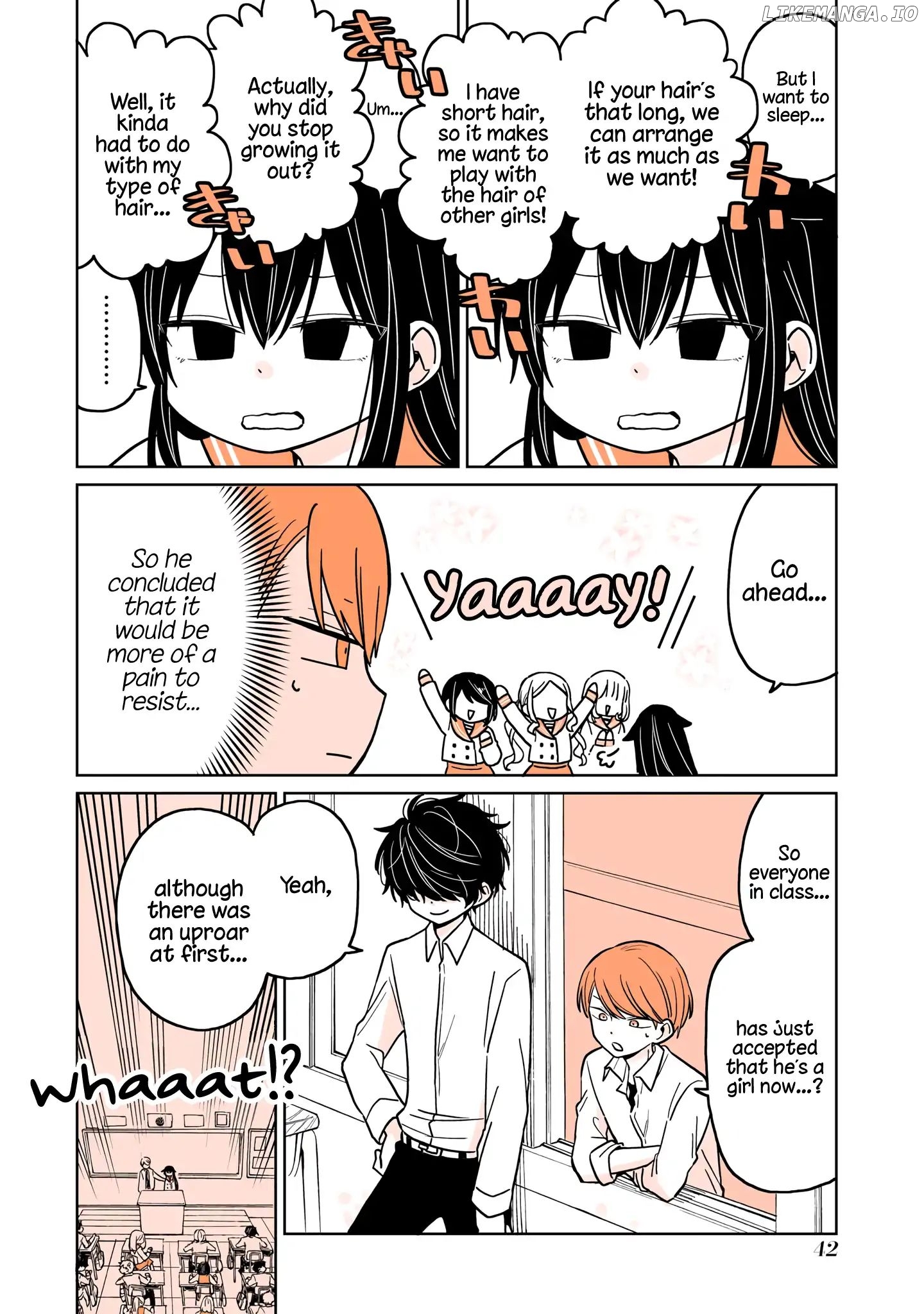 a Lazy Guy Woke up as a Girl One Morning chapter 4 - page 8
