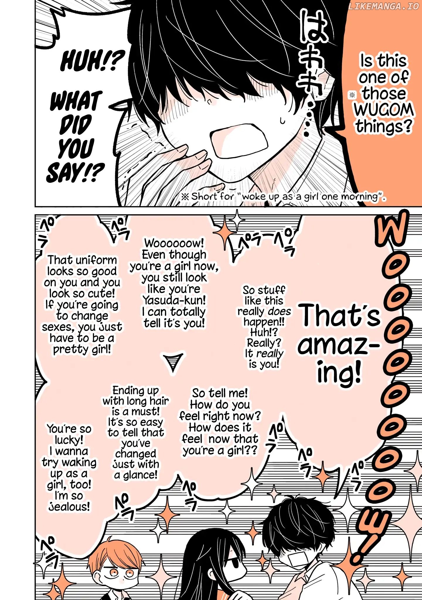 a Lazy Guy Woke up as a Girl One Morning chapter 3 - page 6