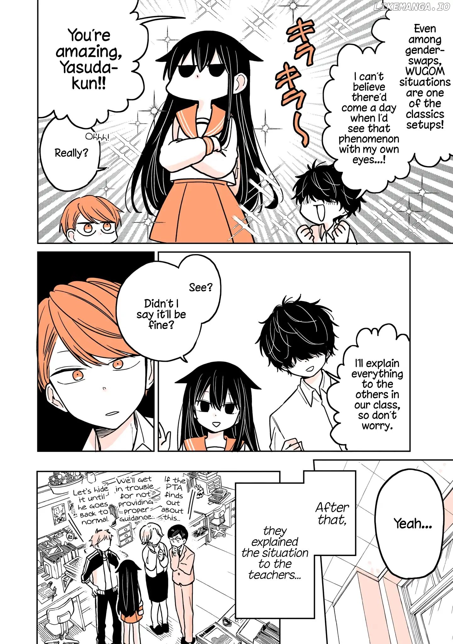 a Lazy Guy Woke up as a Girl One Morning chapter 3 - page 8
