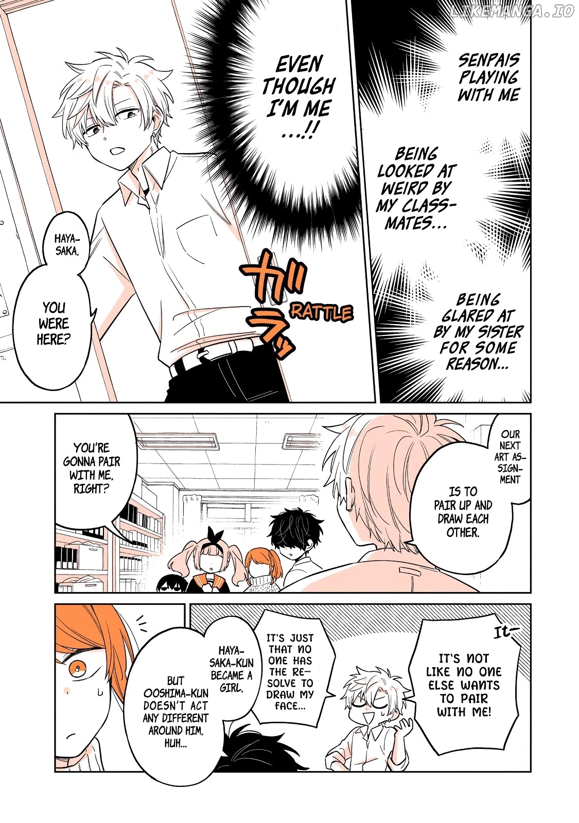 a Lazy Guy Woke up as a Girl One Morning chapter 22.1 - page 7