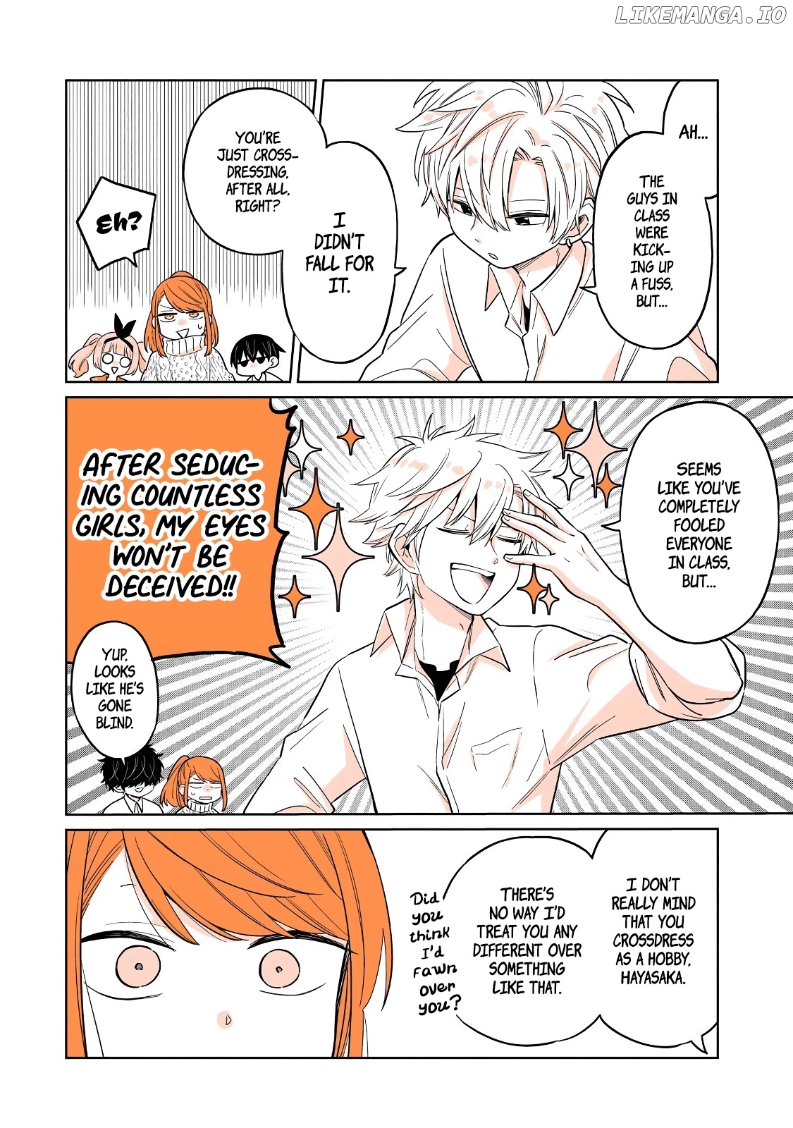 a Lazy Guy Woke up as a Girl One Morning chapter 22.1 - page 8