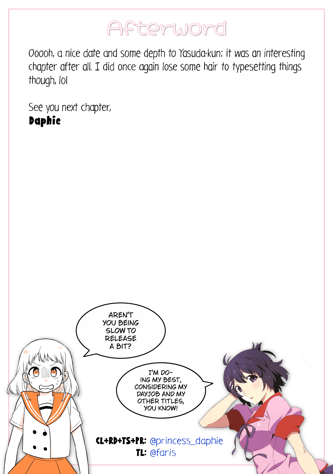 a Lazy Guy Woke up as a Girl One Morning chapter 20 - page 21