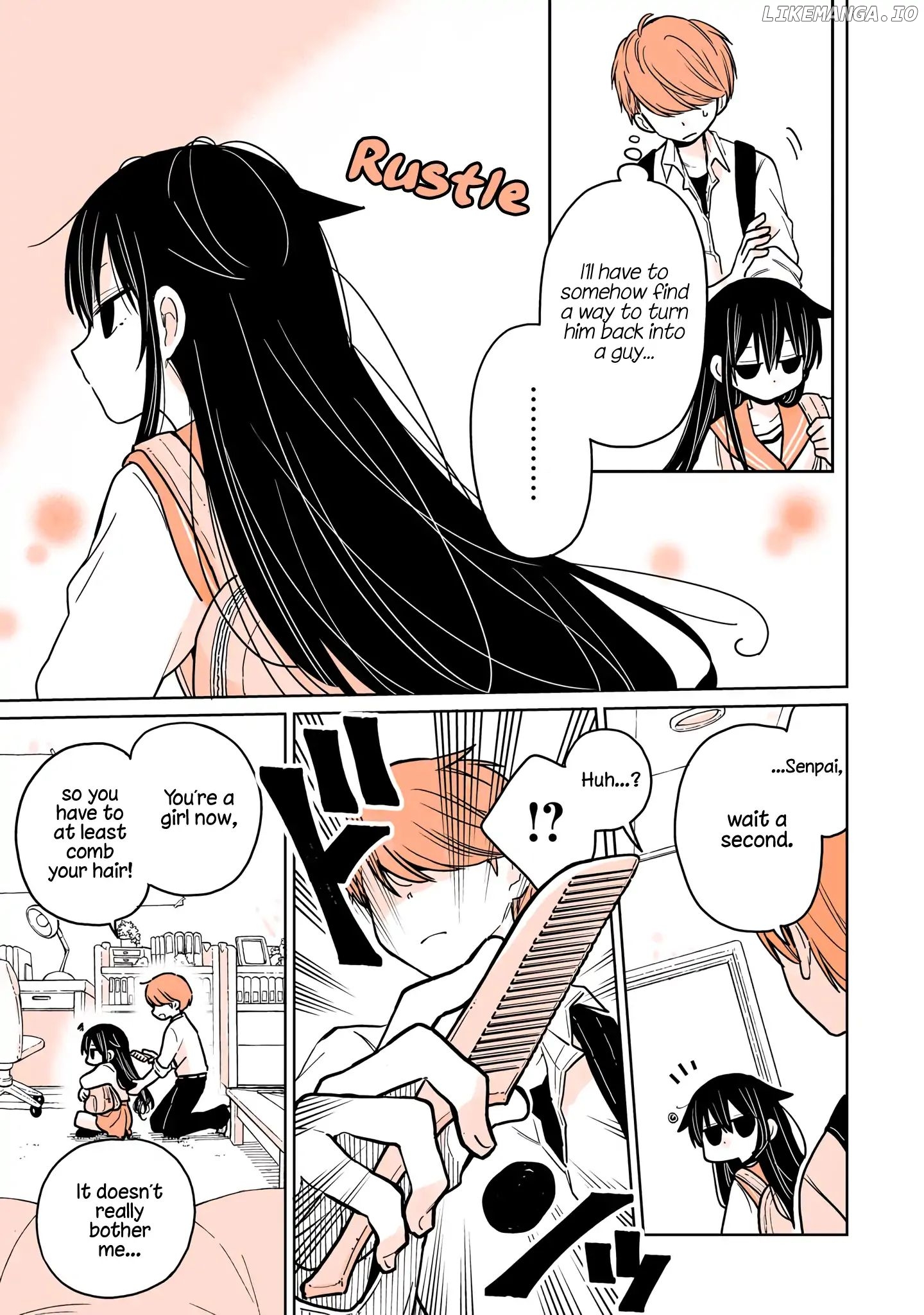 a Lazy Guy Woke up as a Girl One Morning chapter 2 - page 11