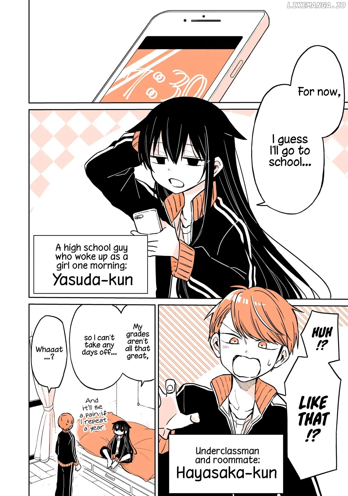 a Lazy Guy Woke up as a Girl One Morning chapter 2 - page 2