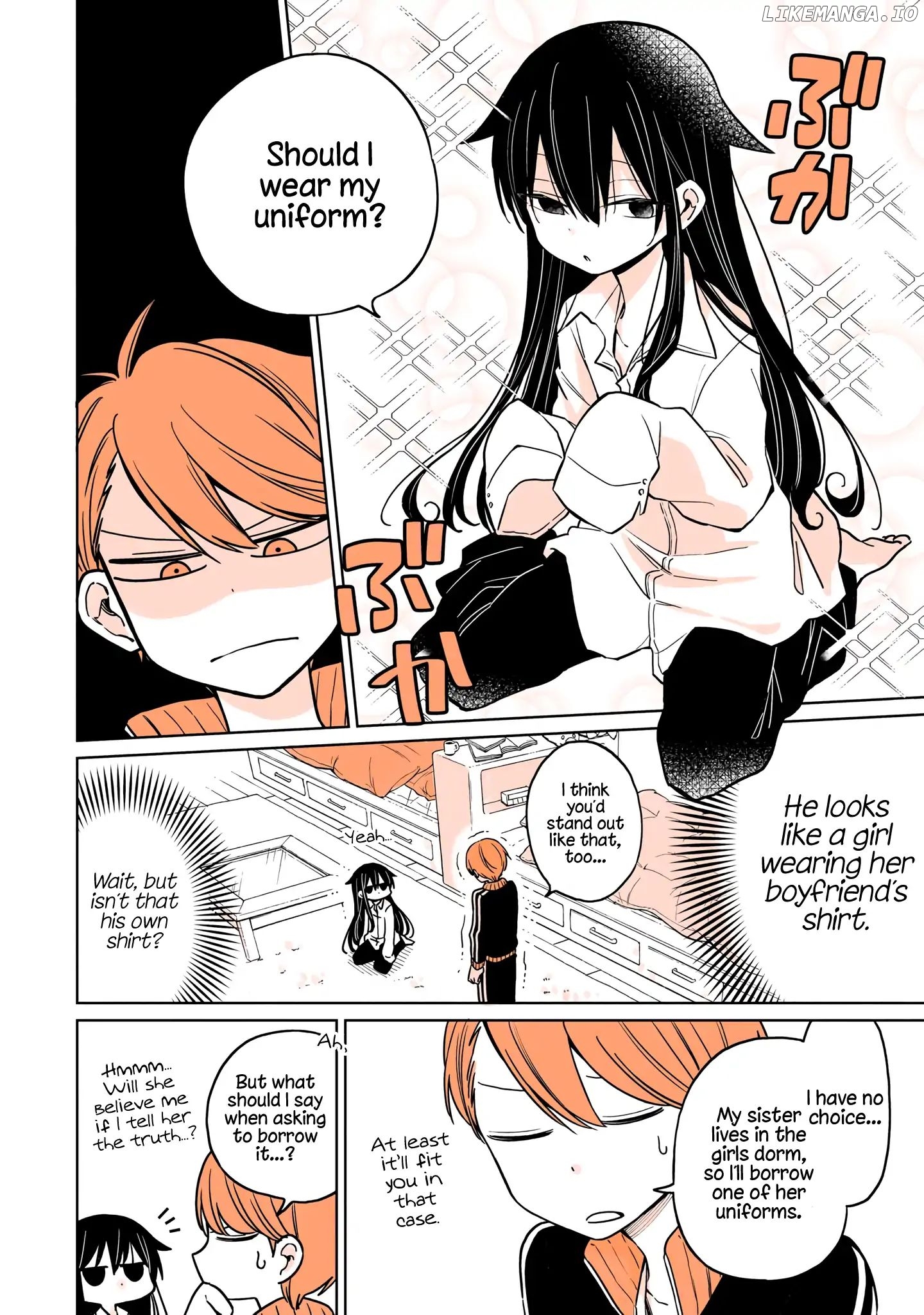 a Lazy Guy Woke up as a Girl One Morning chapter 2 - page 4
