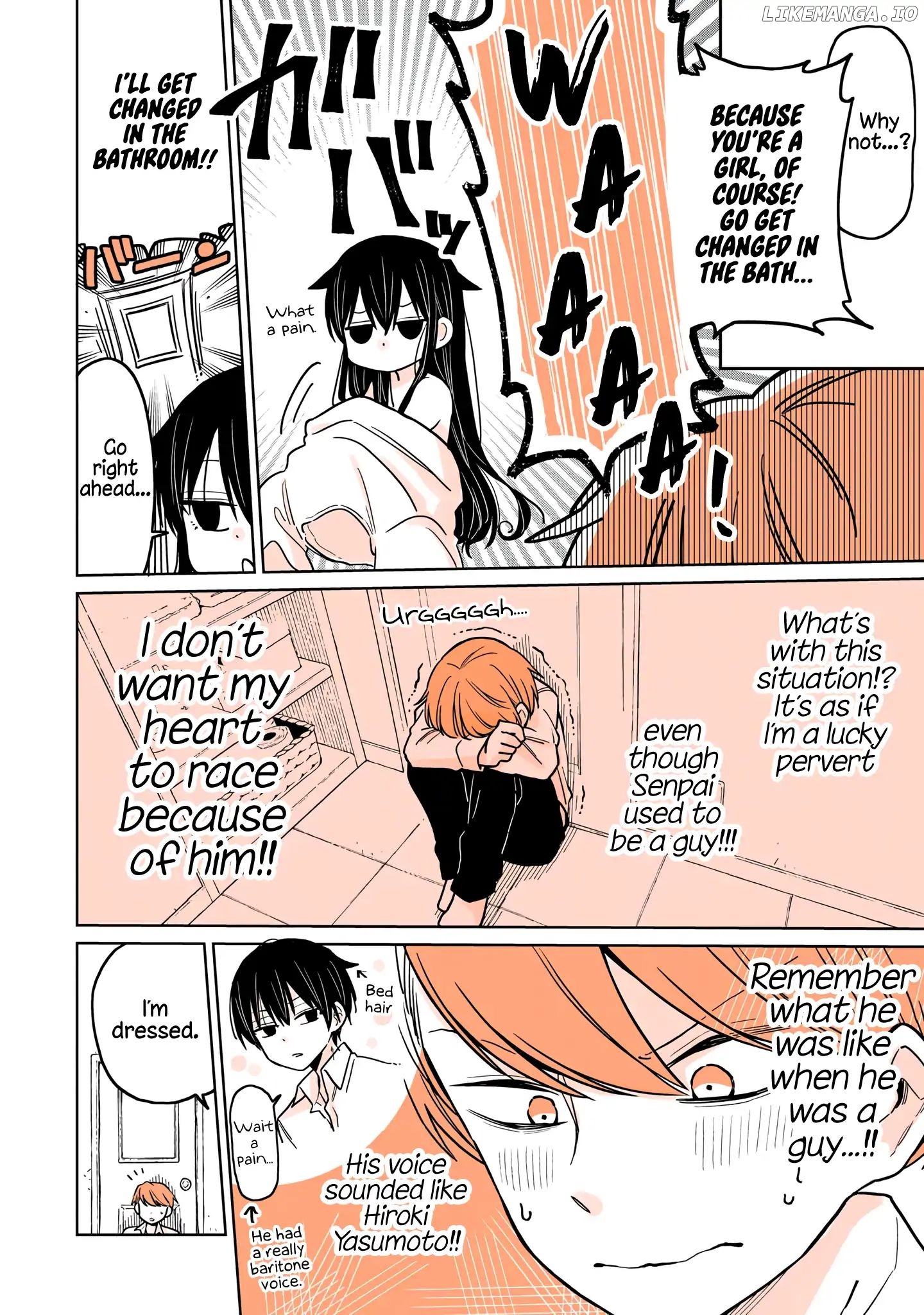 a Lazy Guy Woke up as a Girl One Morning chapter 2 - page 6