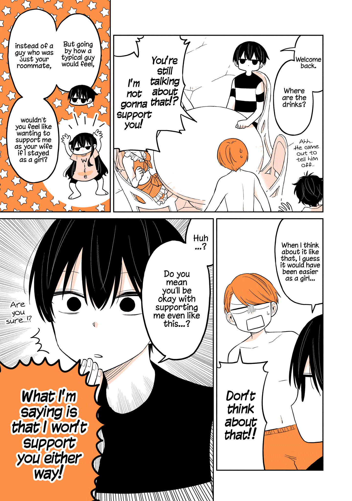 a Lazy Guy Woke up as a Girl One Morning chapter 16 - page 20