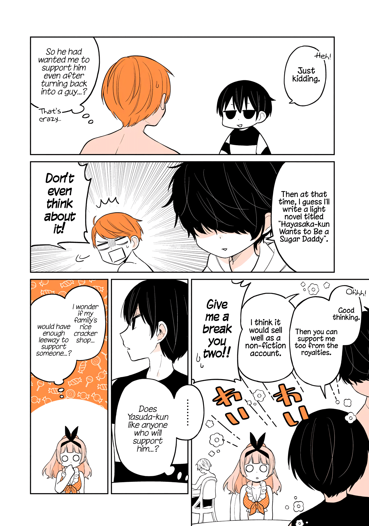 a Lazy Guy Woke up as a Girl One Morning chapter 16 - page 21