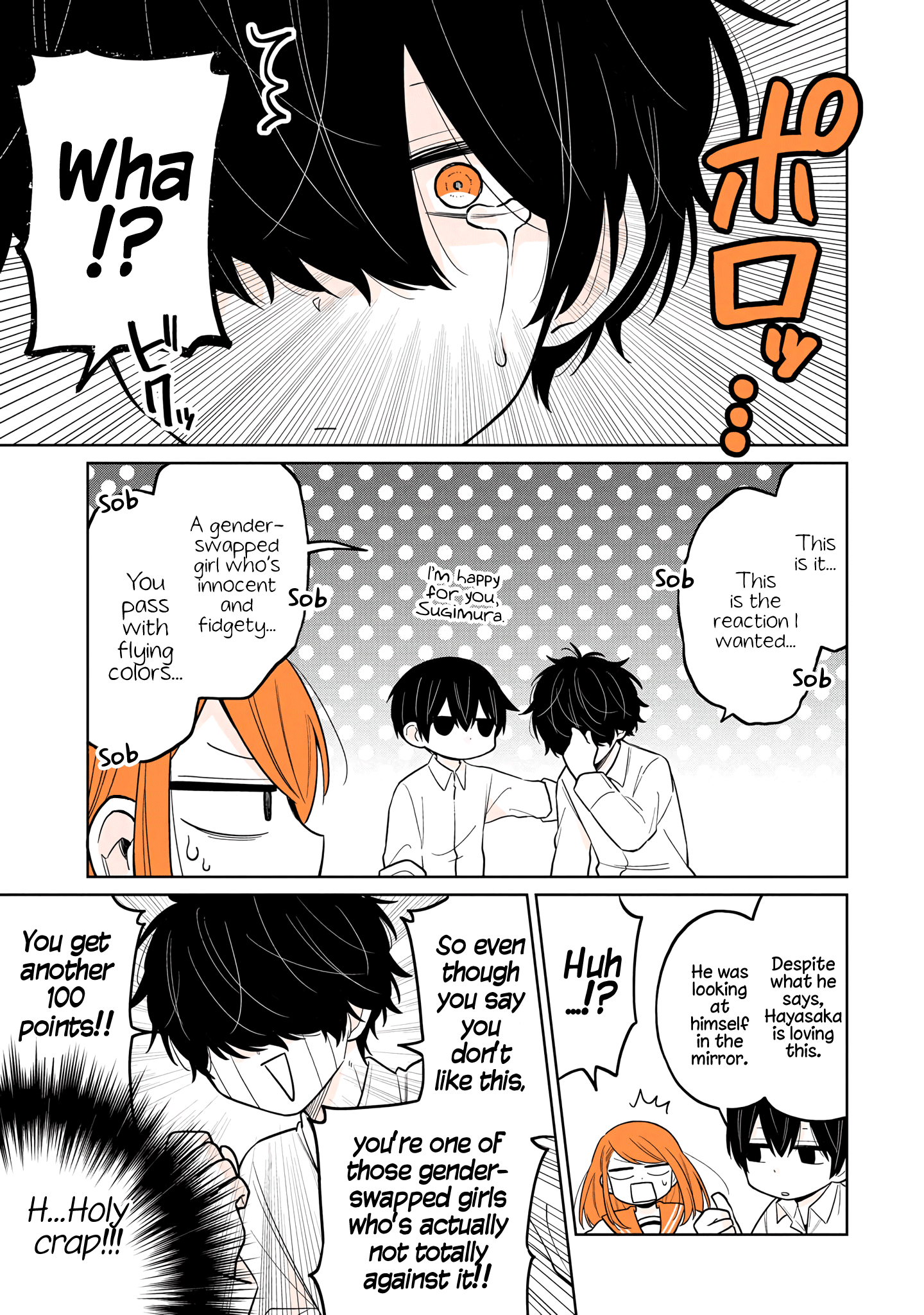 a Lazy Guy Woke up as a Girl One Morning chapter 15.2 - page 3