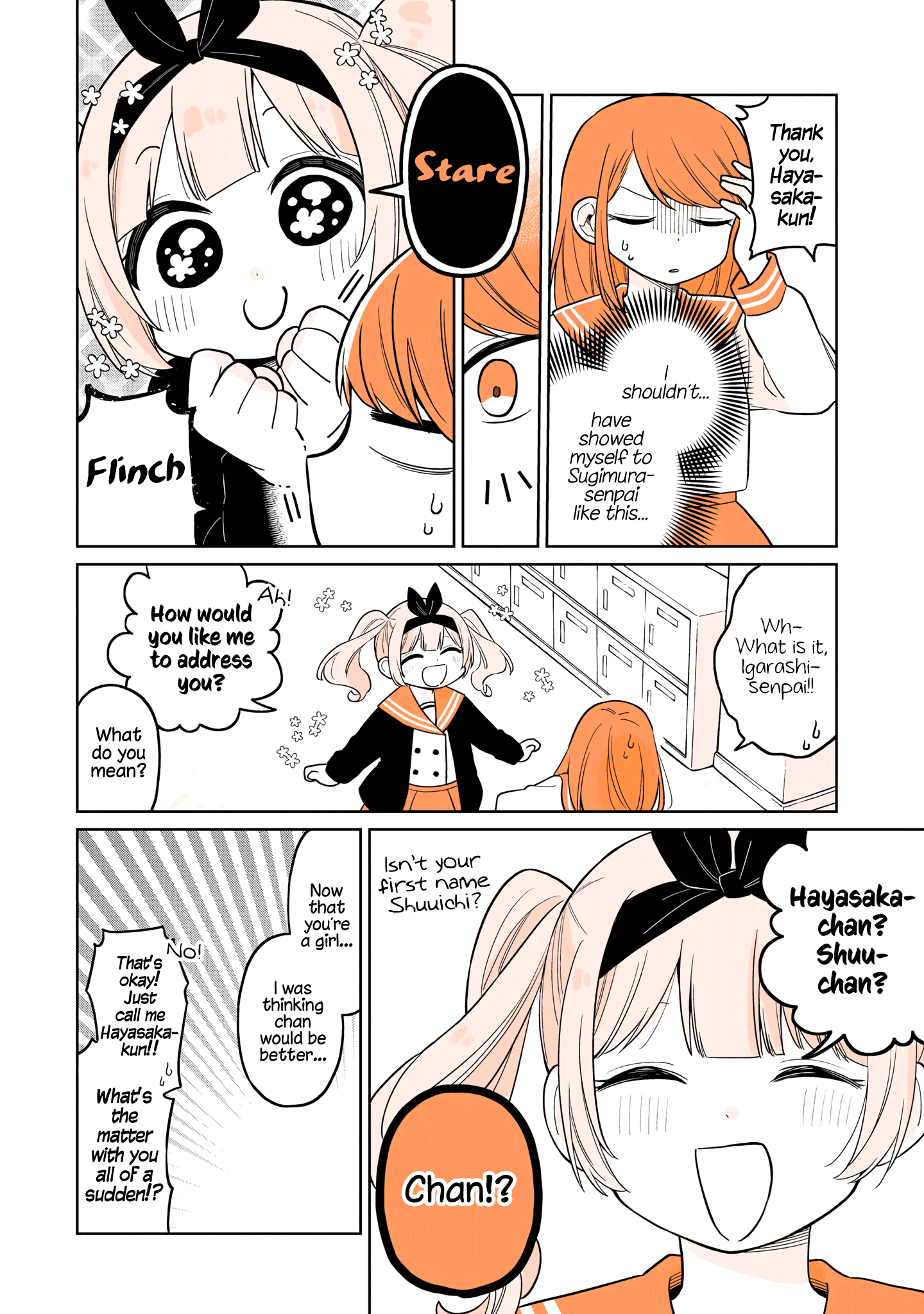 a Lazy Guy Woke up as a Girl One Morning chapter 15.2 - page 4