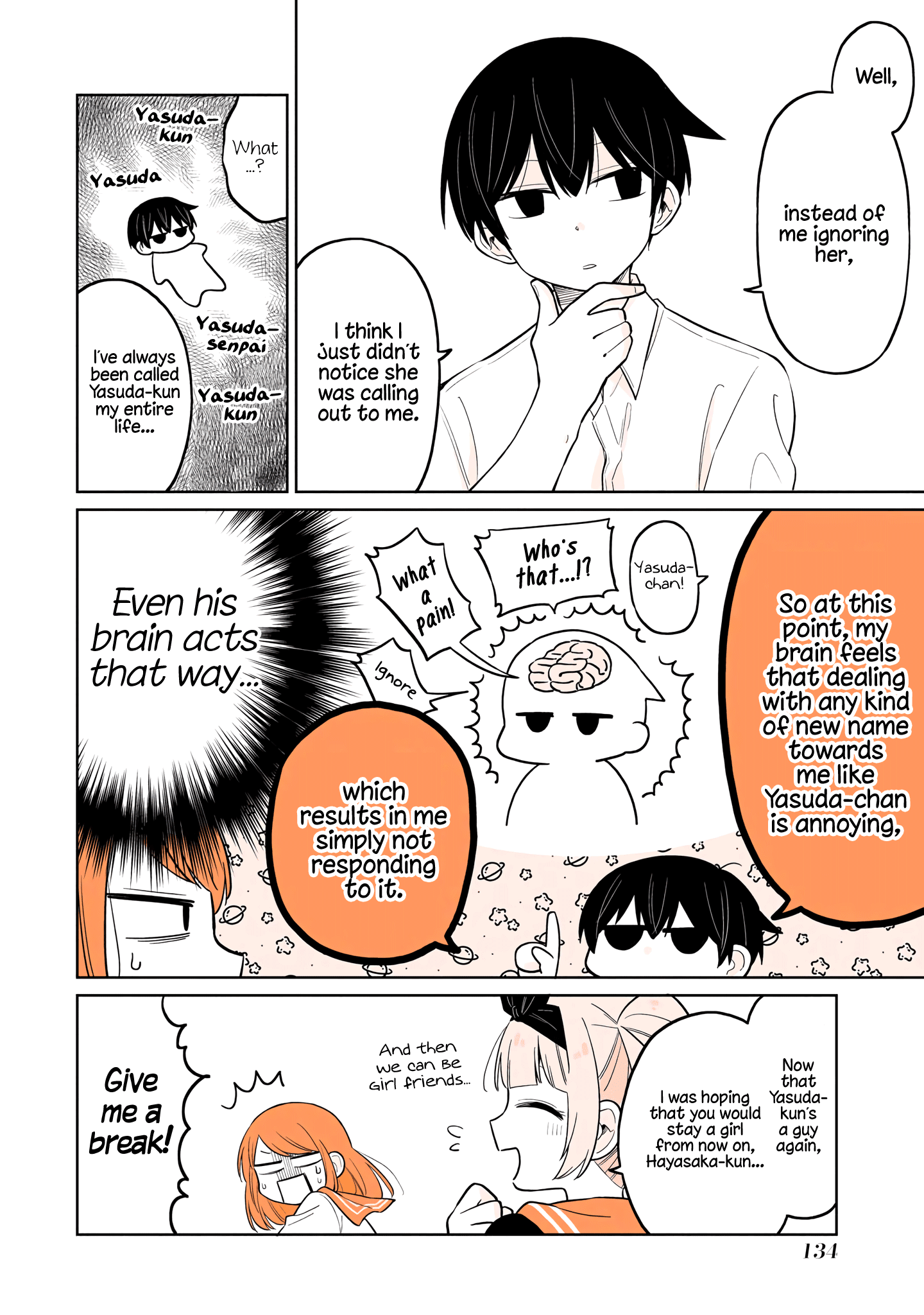 a Lazy Guy Woke up as a Girl One Morning chapter 15.2 - page 6