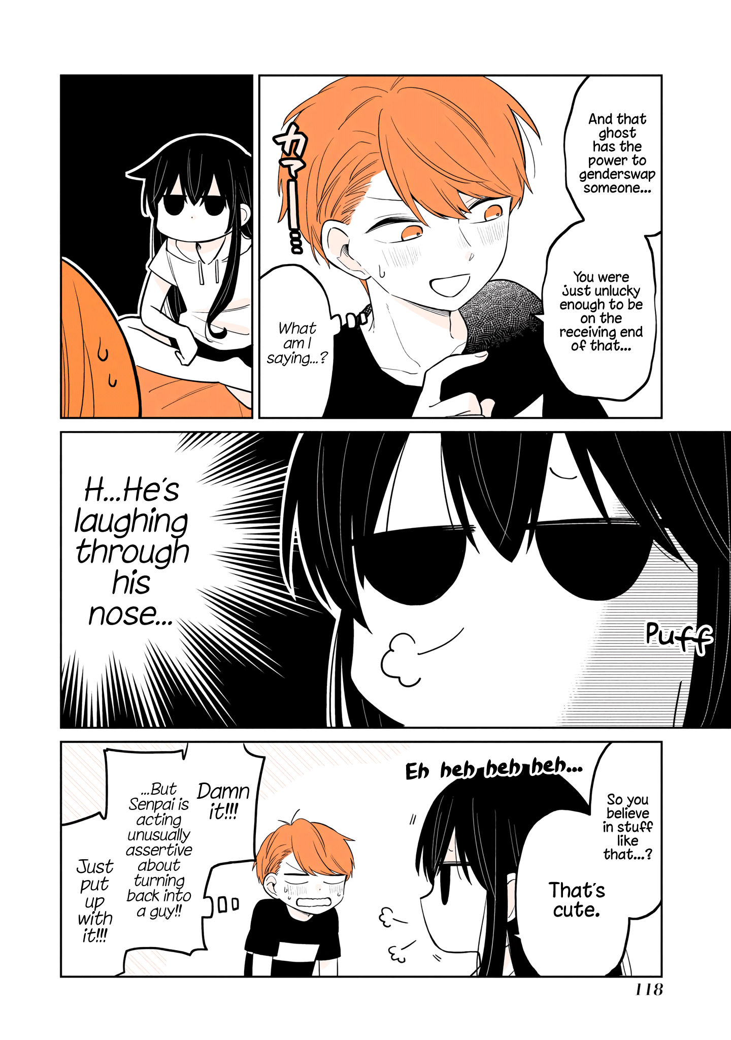 a Lazy Guy Woke up as a Girl One Morning chapter 15.1 - page 4